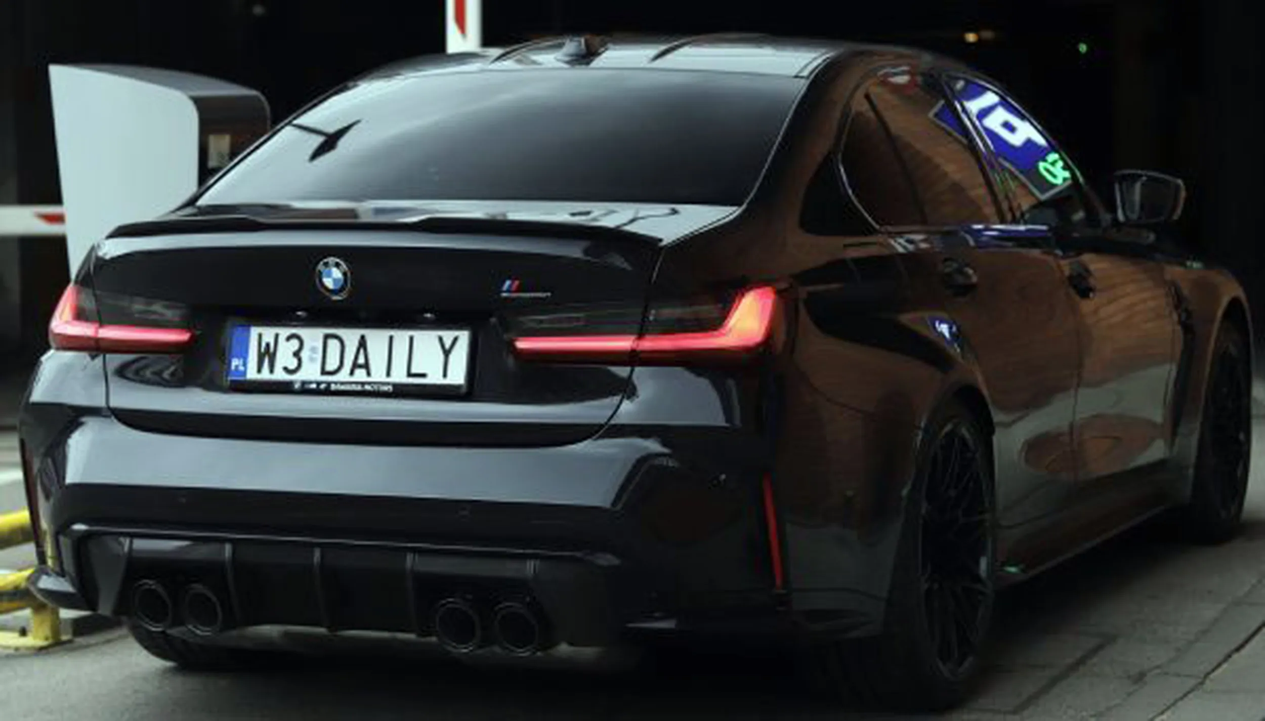 Fajny numer, blacha W3 DAILY