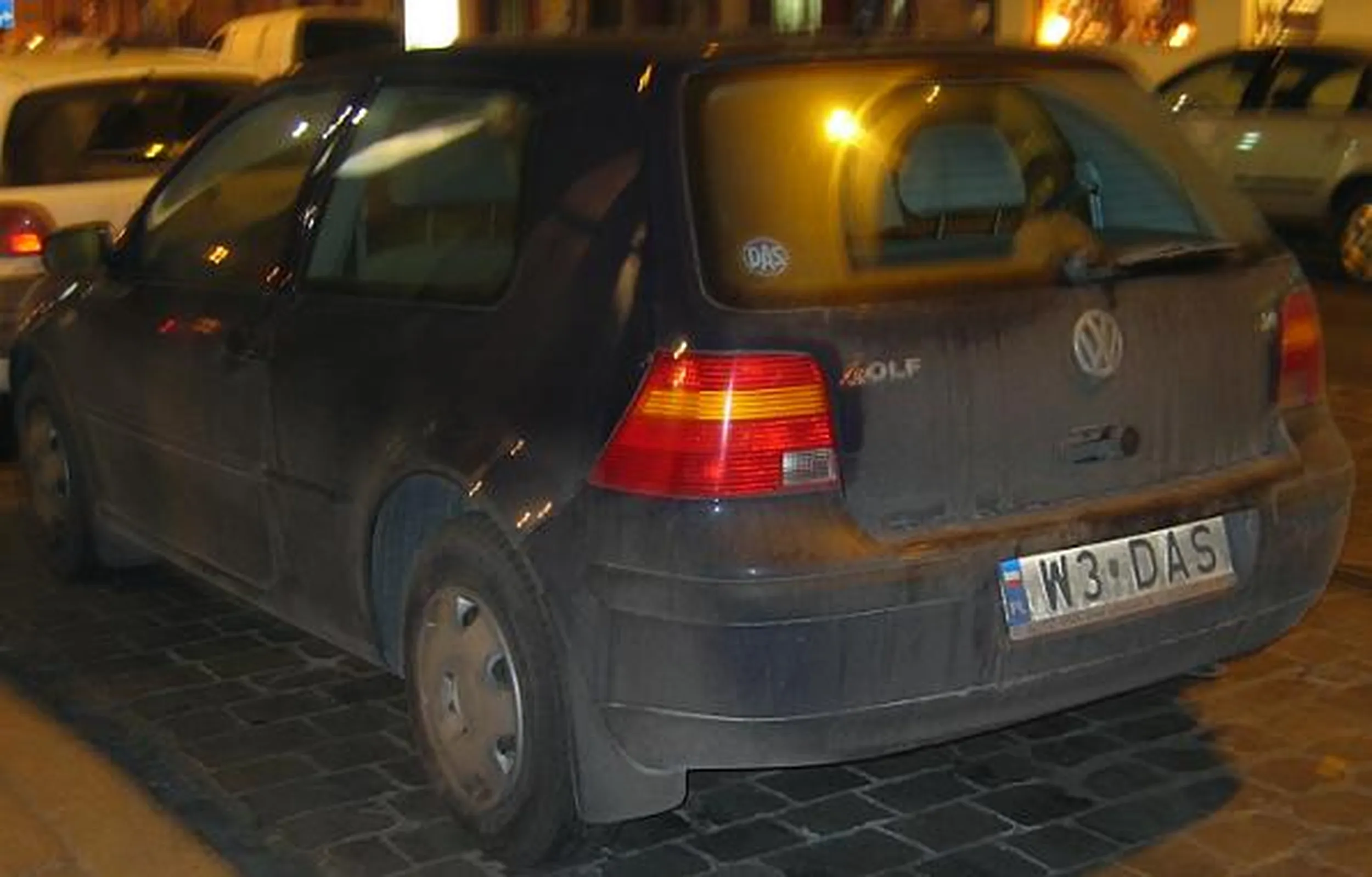 Fajny numer, blacha W3 DAS