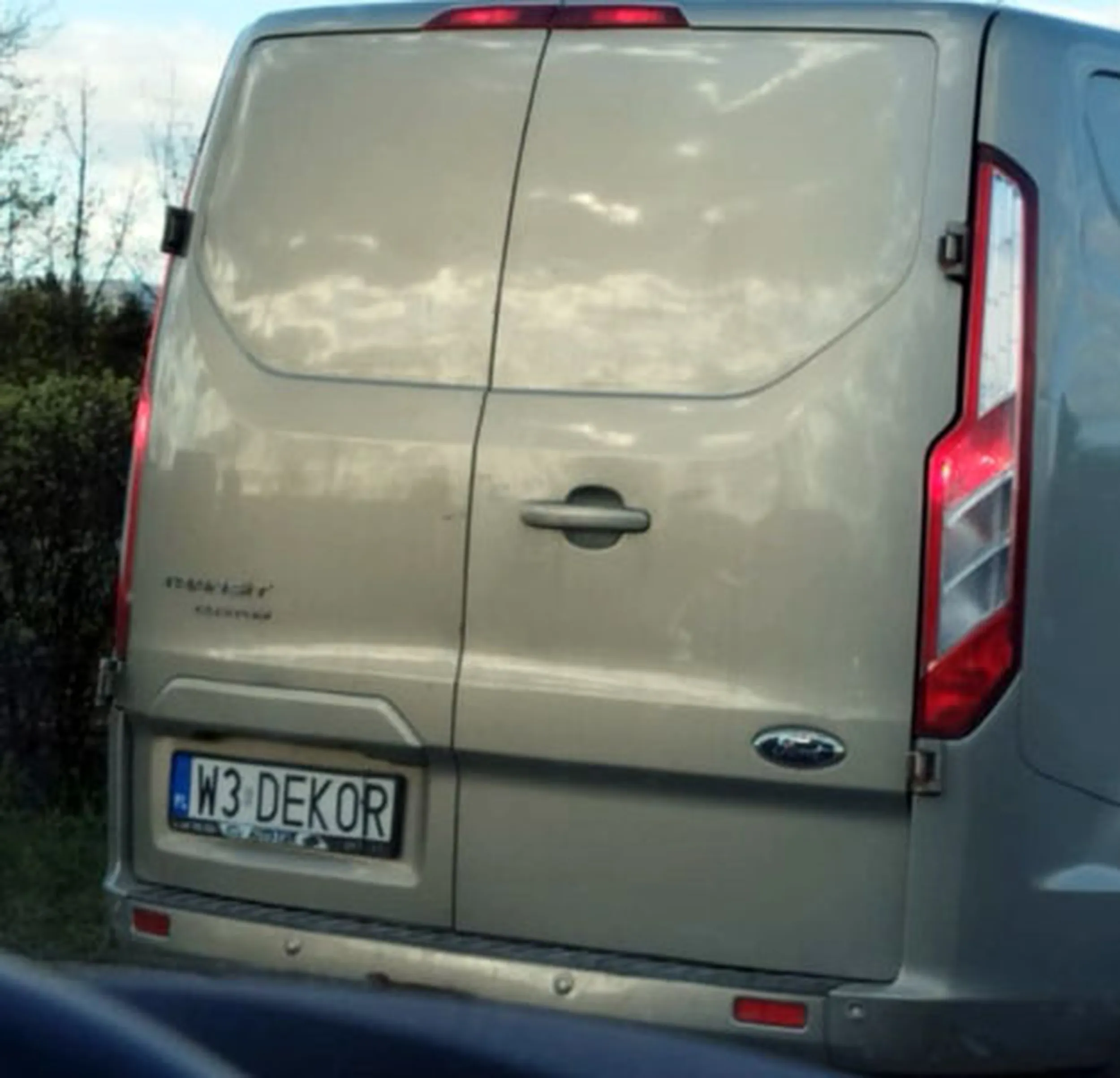 Fajny numer, blacha W3 DEKOR