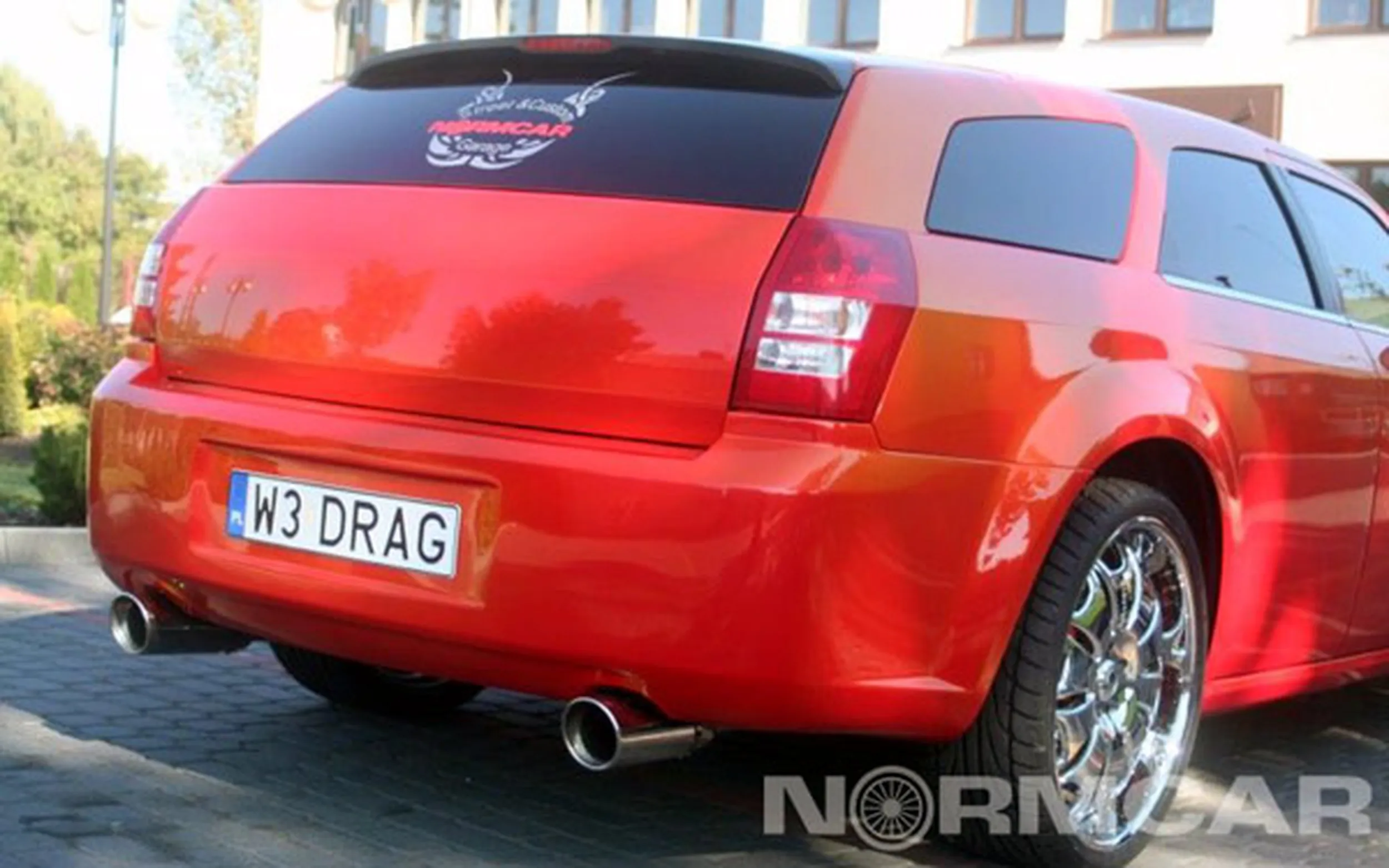 Fajny numer, blacha W3 DRAG