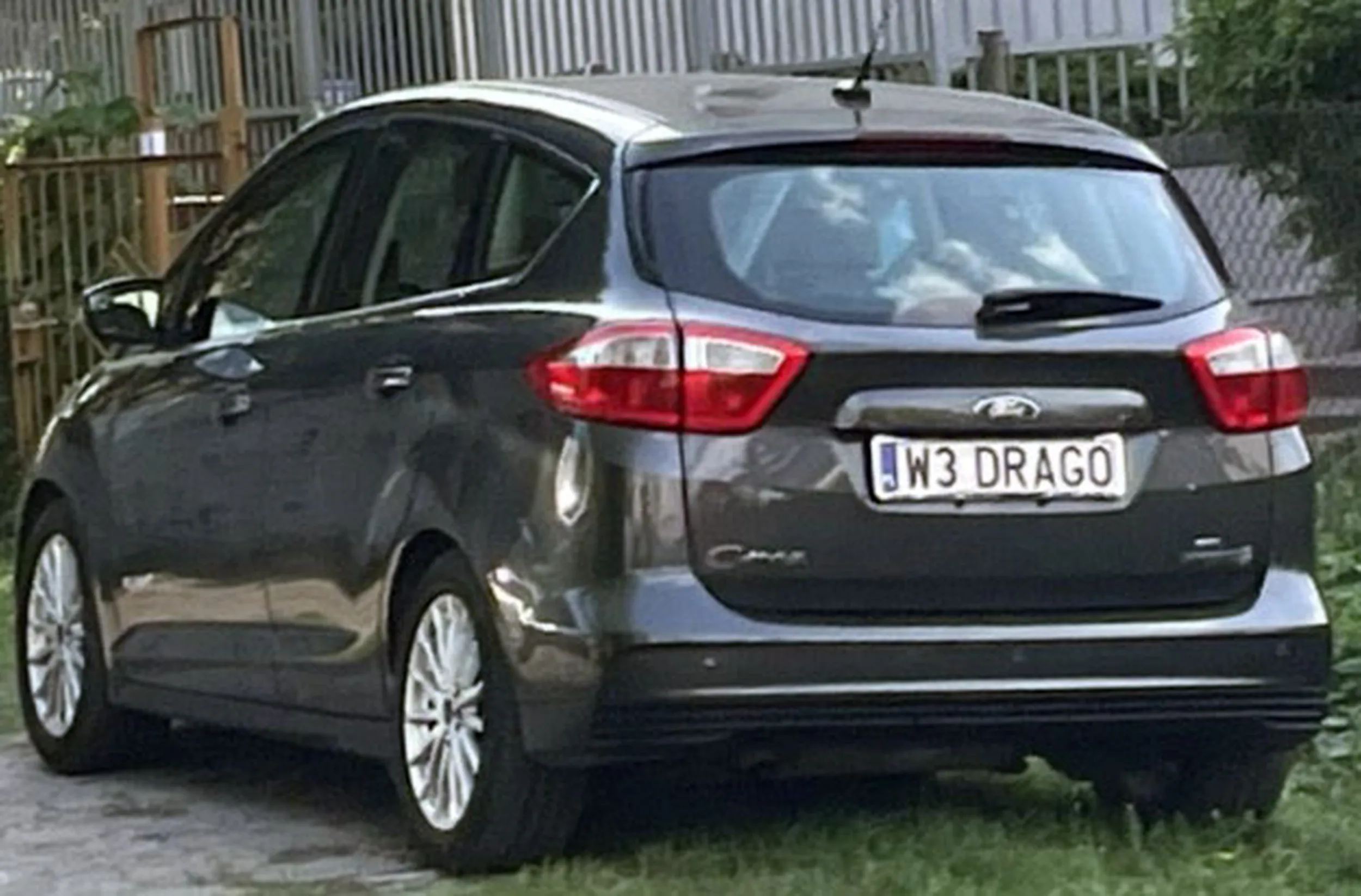 Fajny numer, blacha W3 DRAGO