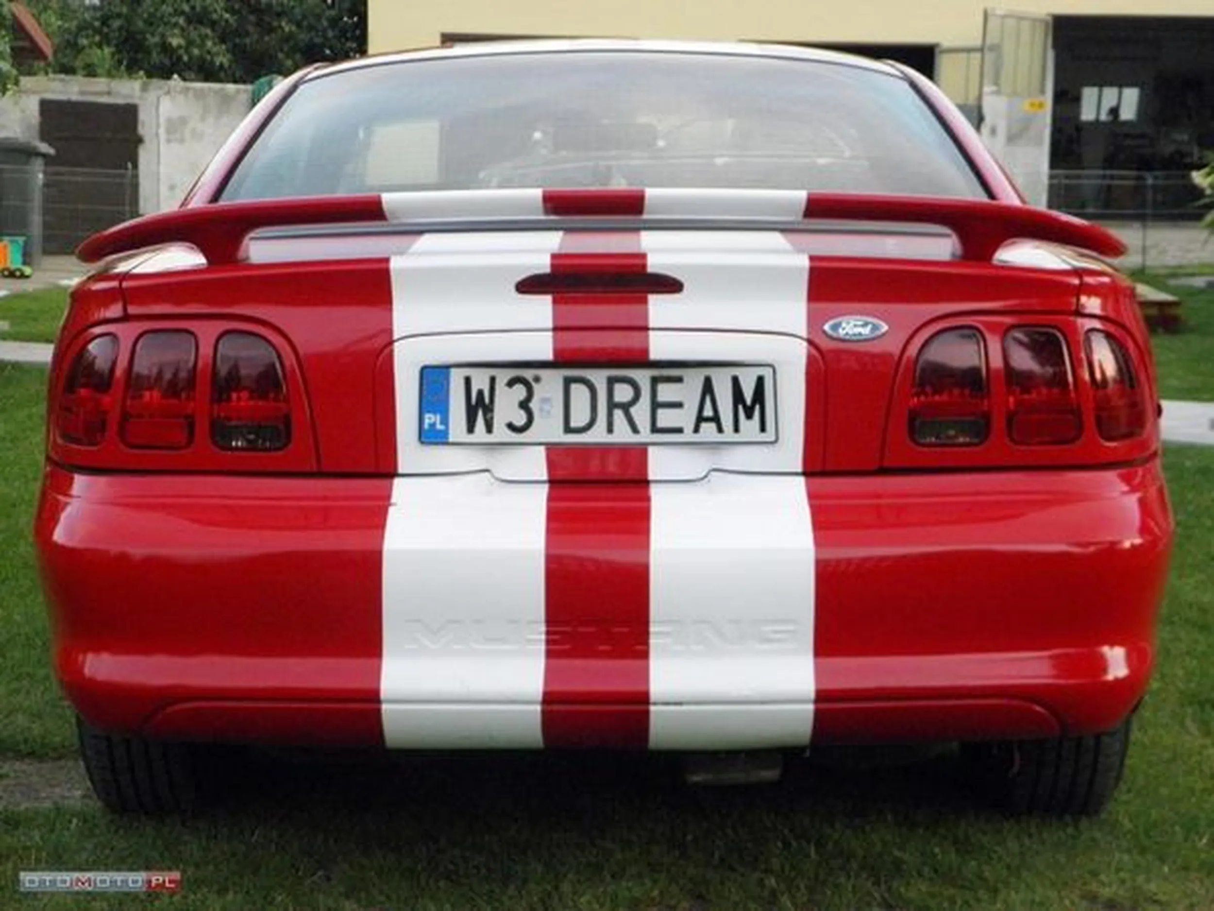 Fajny numer, blacha W3 DREAM