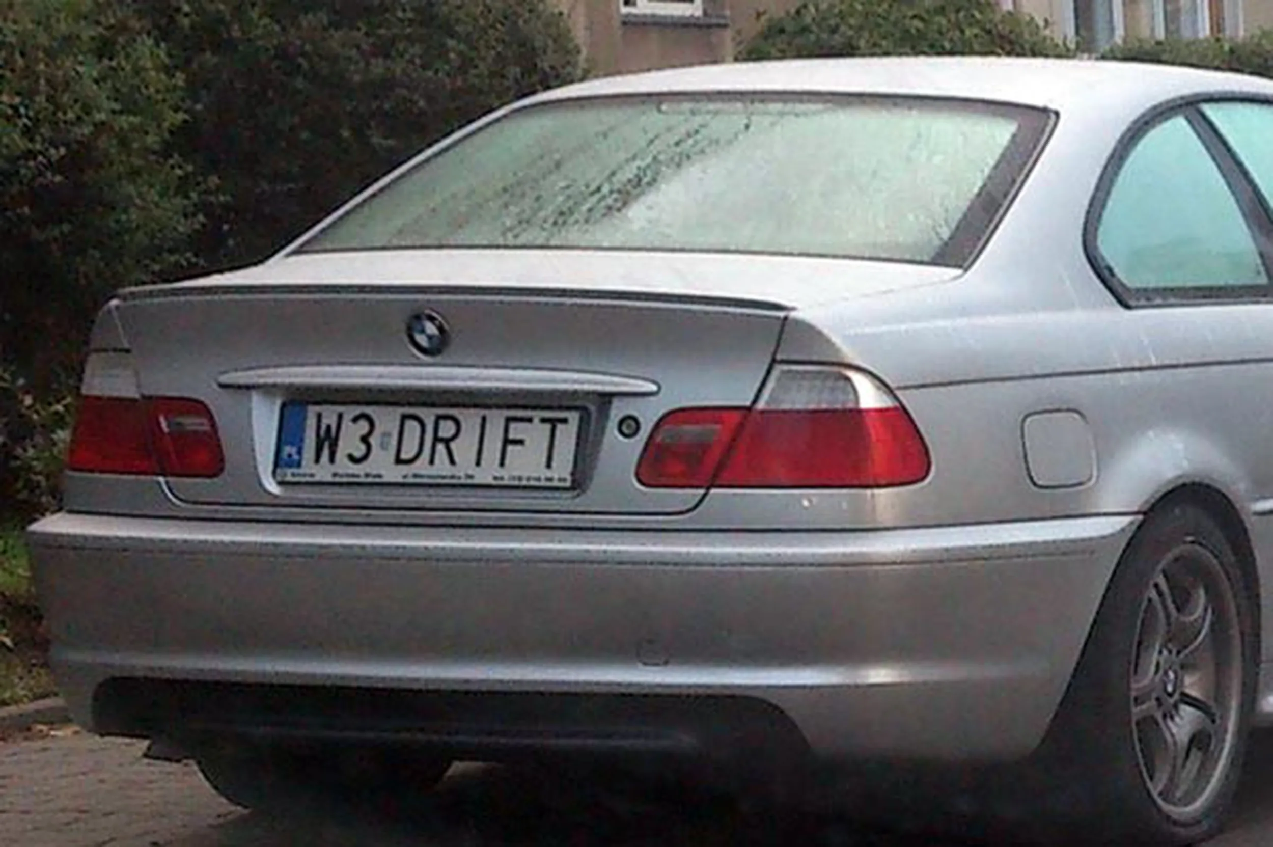 Fajny numer, blacha W3 DRIFT