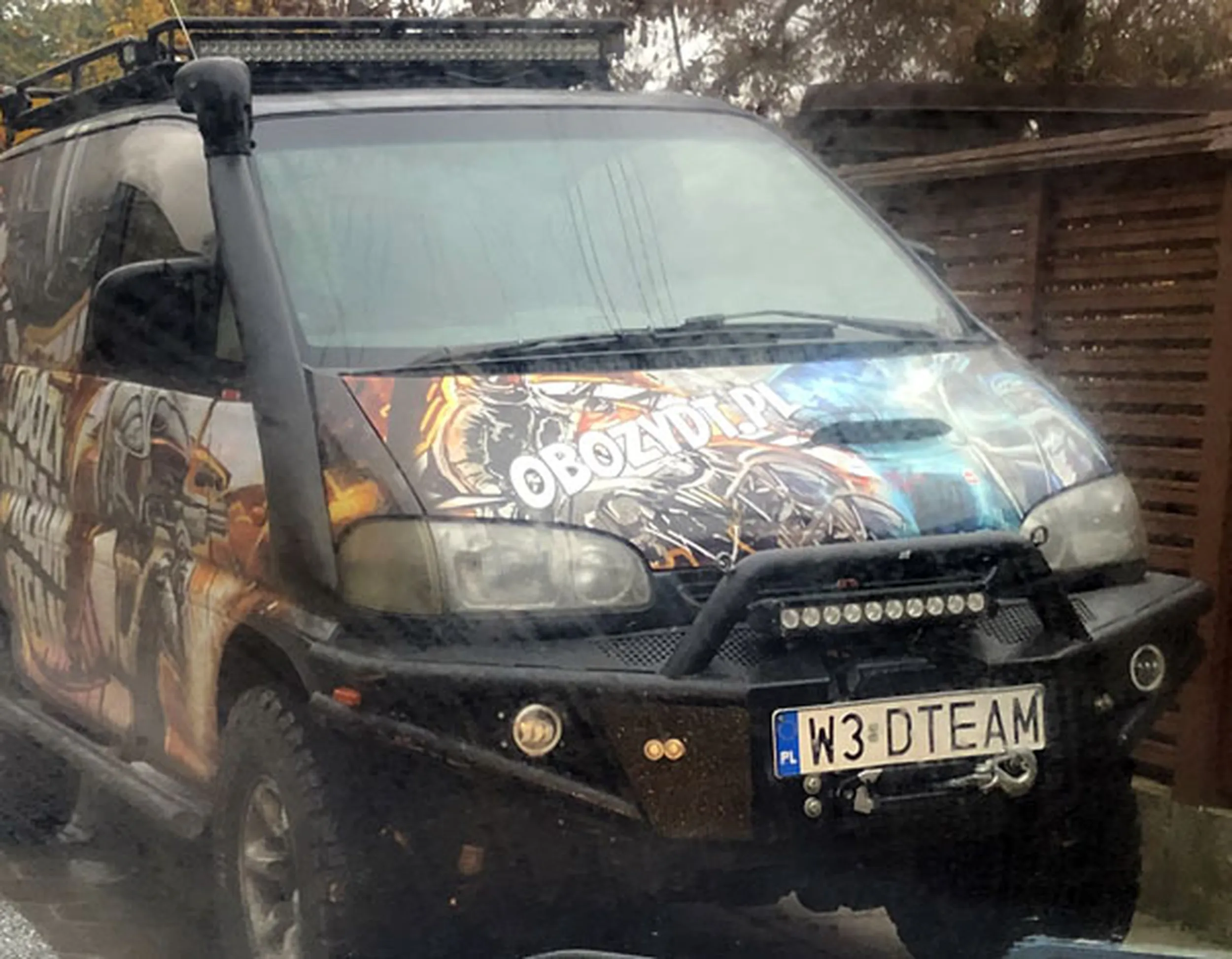 Fajny numer, blacha W3 DTEAM