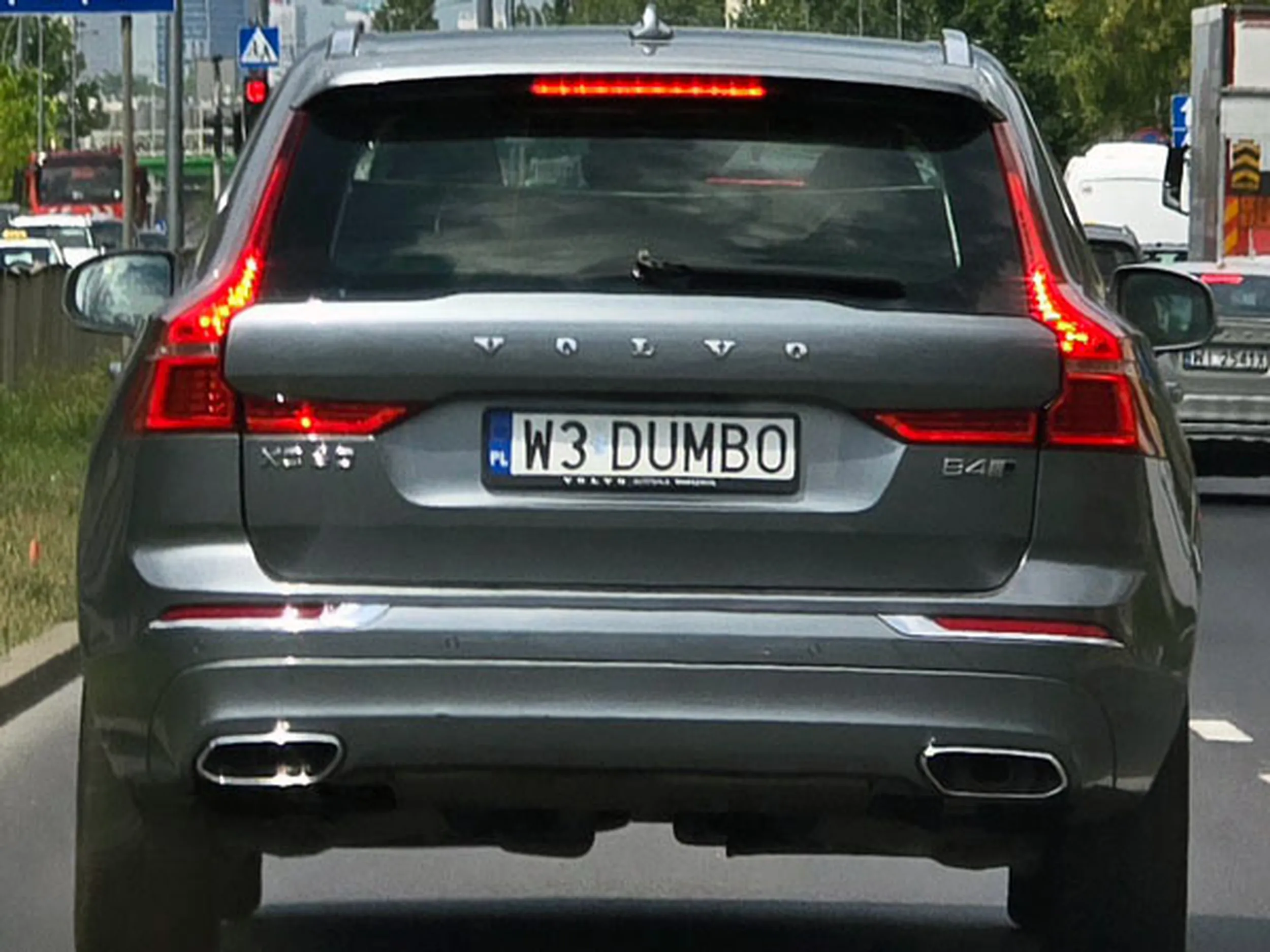 Fajny numer, blacha W3 DUMBO