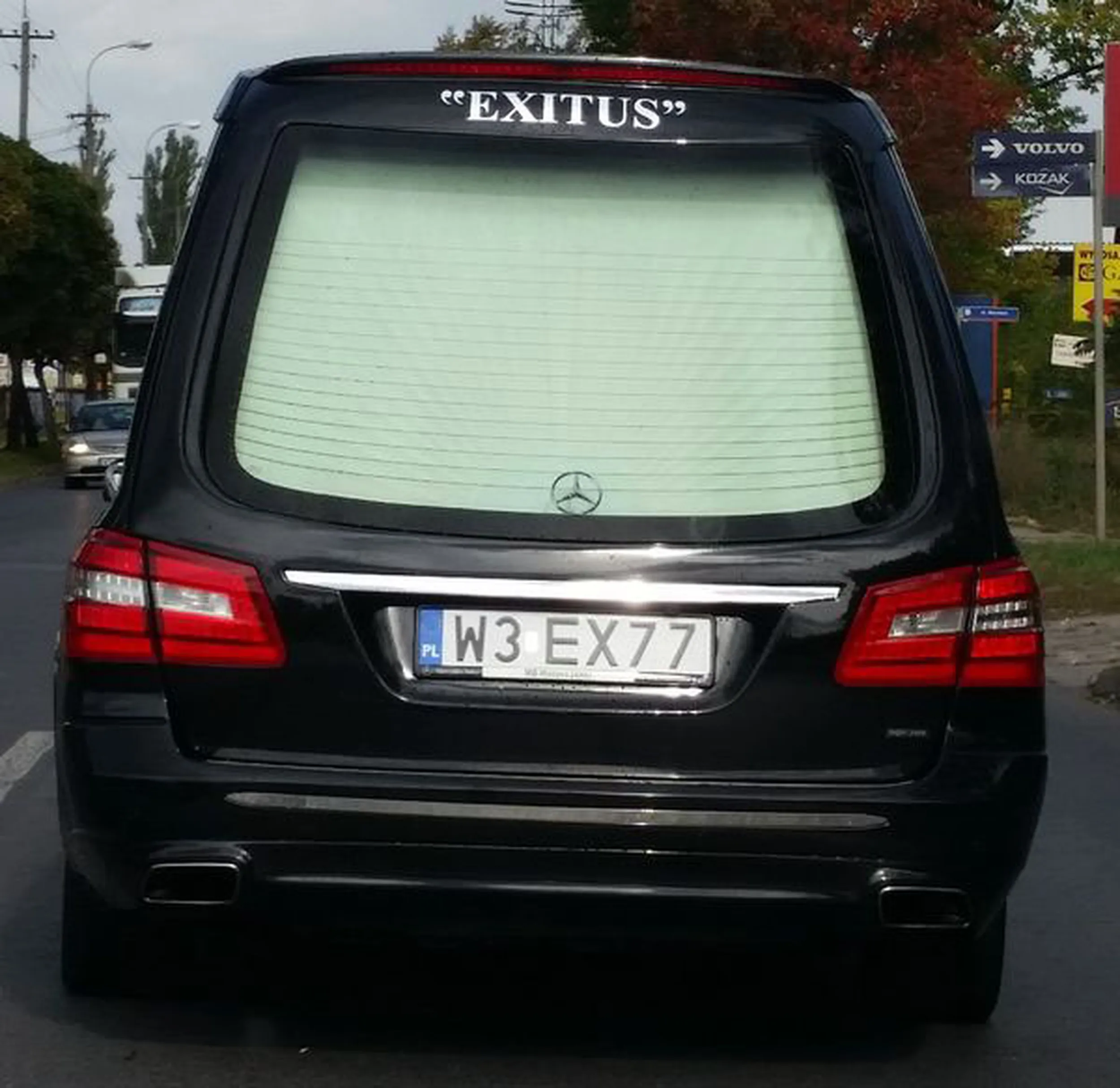 Fajny numer, blacha W3 EX77