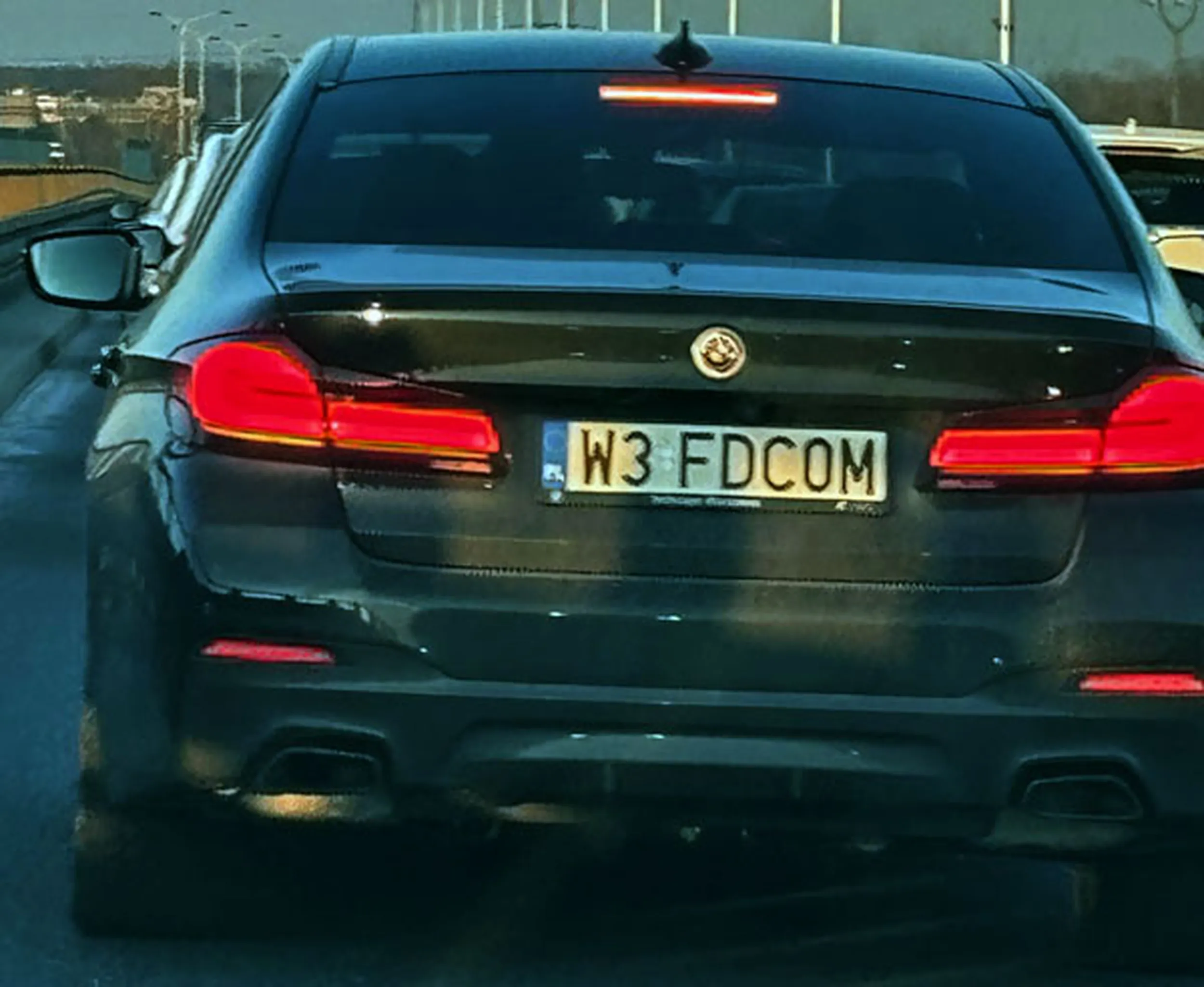 Fajny numer, blacha W3 FDC0M