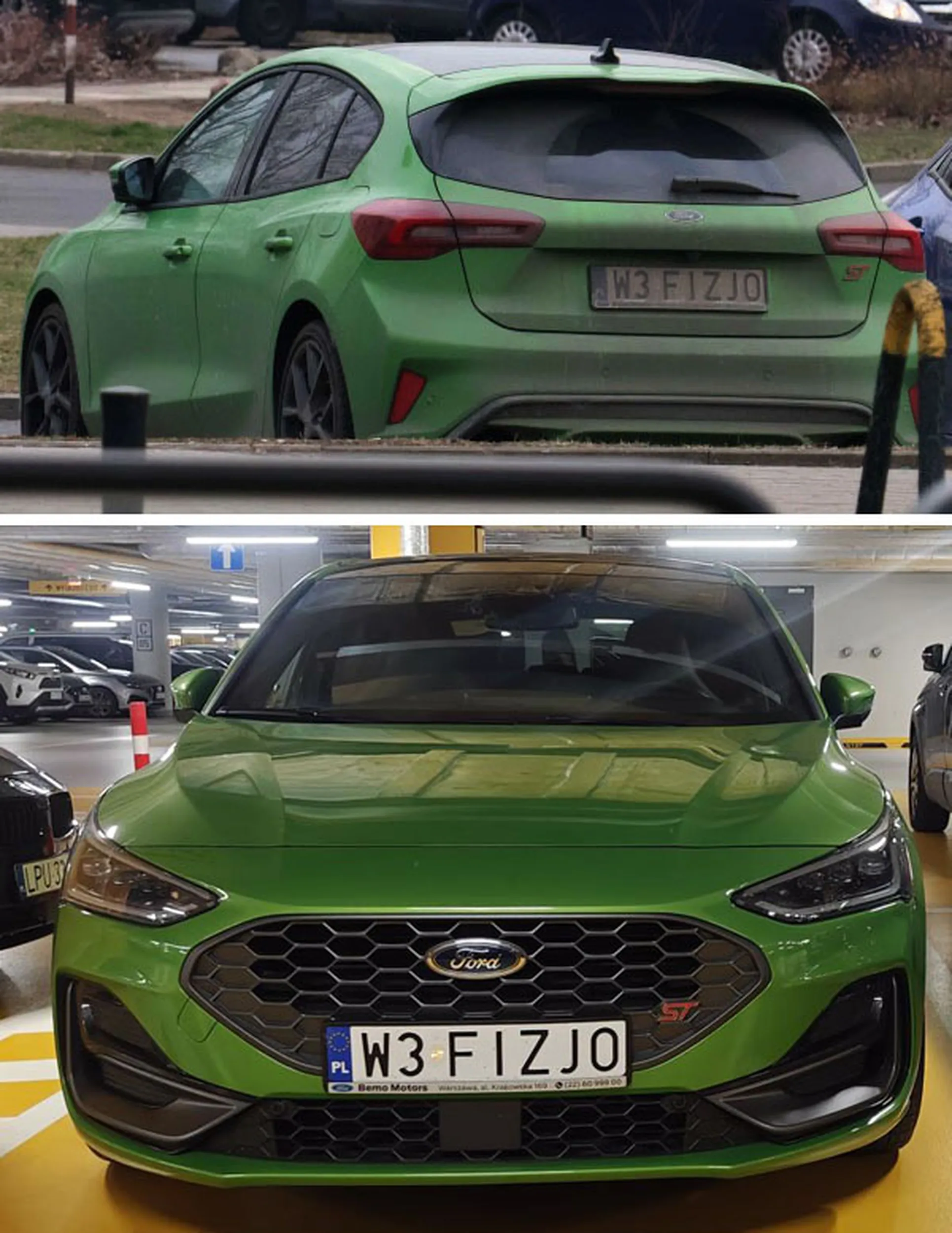 Fajny numer, blacha W3 FIZJO