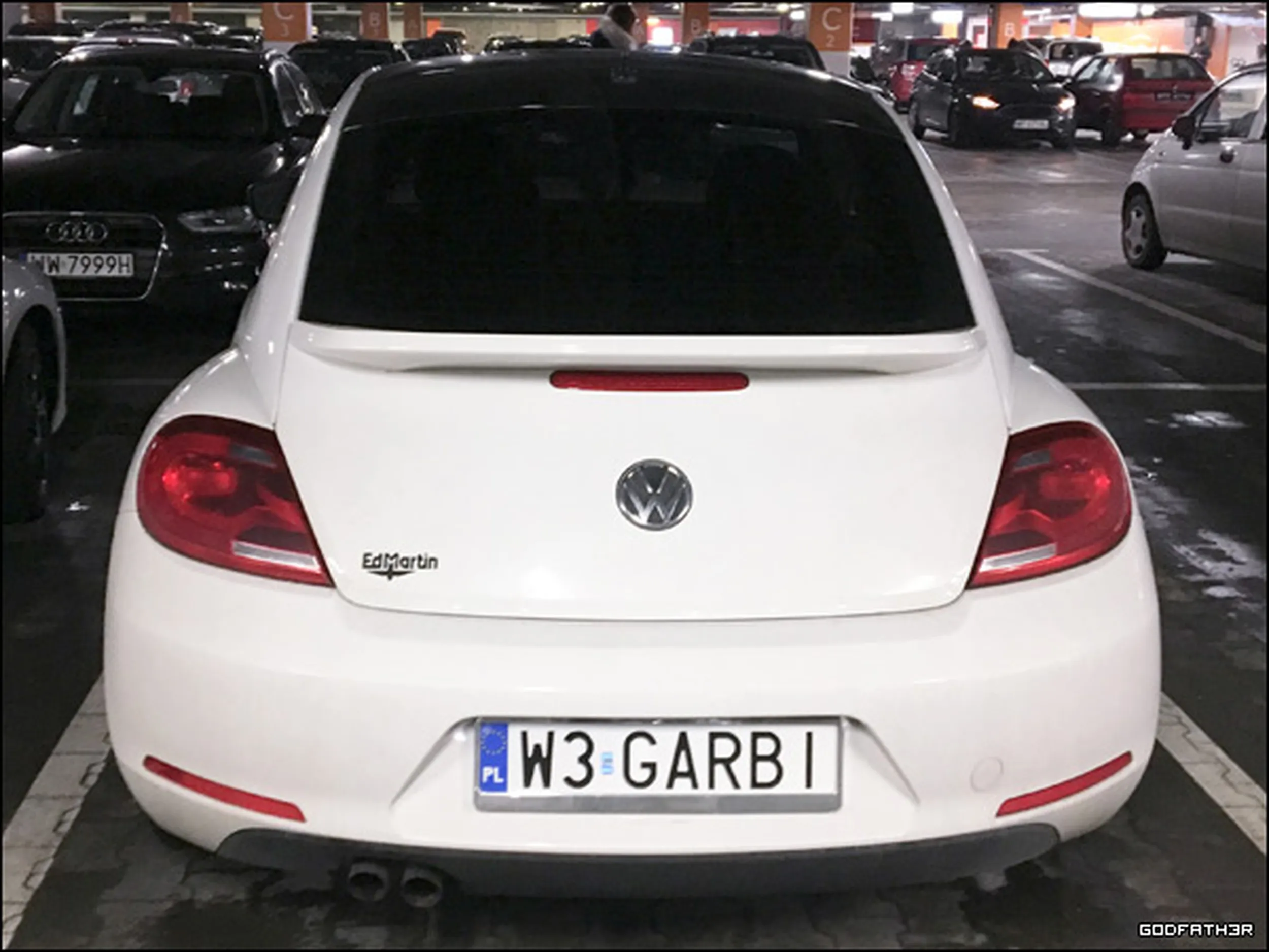 Fajny numer, blacha W3 GARBI