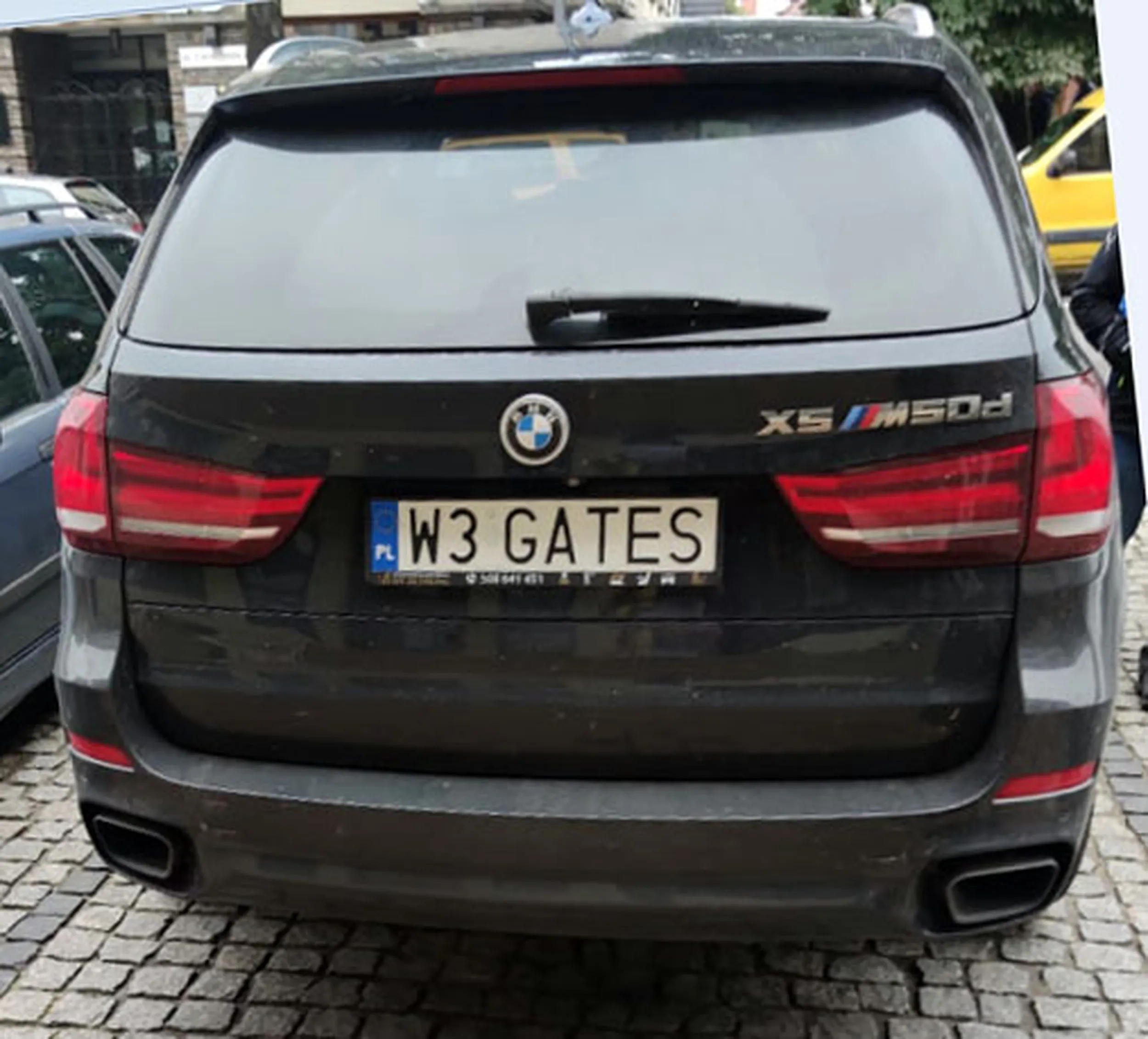 Fajny numer, blacha W3 GATES