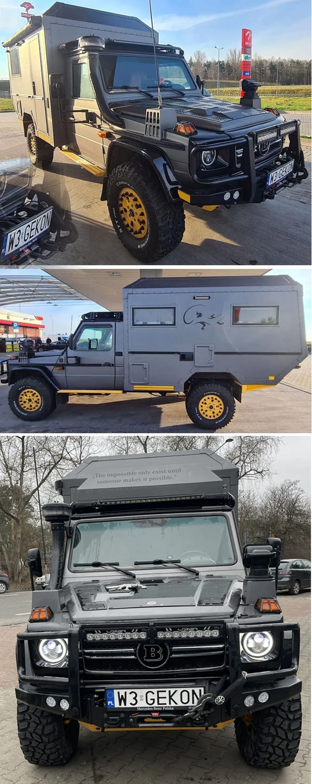 Fajny numer, blacha W3 GEKON