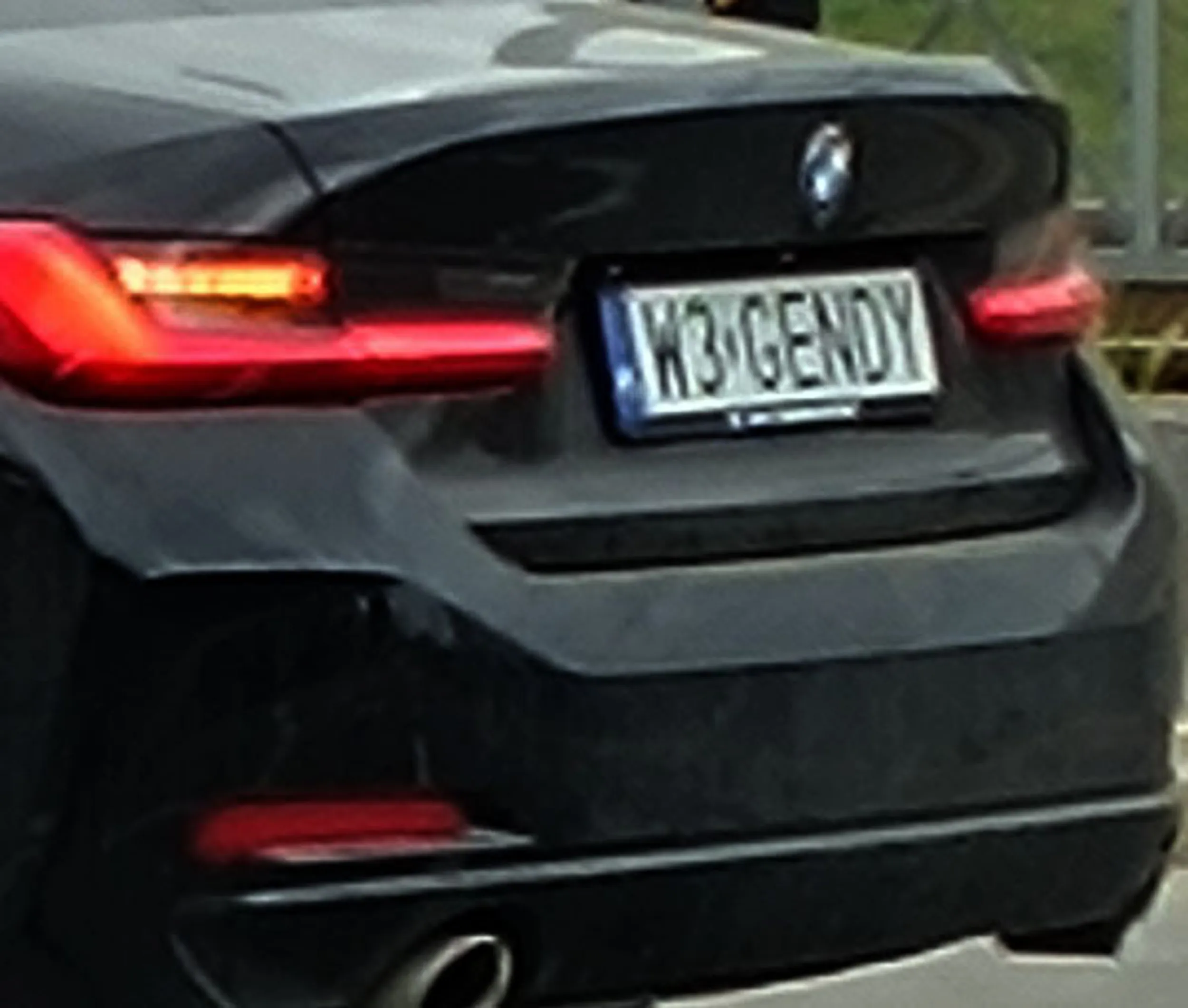 Fajny numer, blacha W3 GENDY