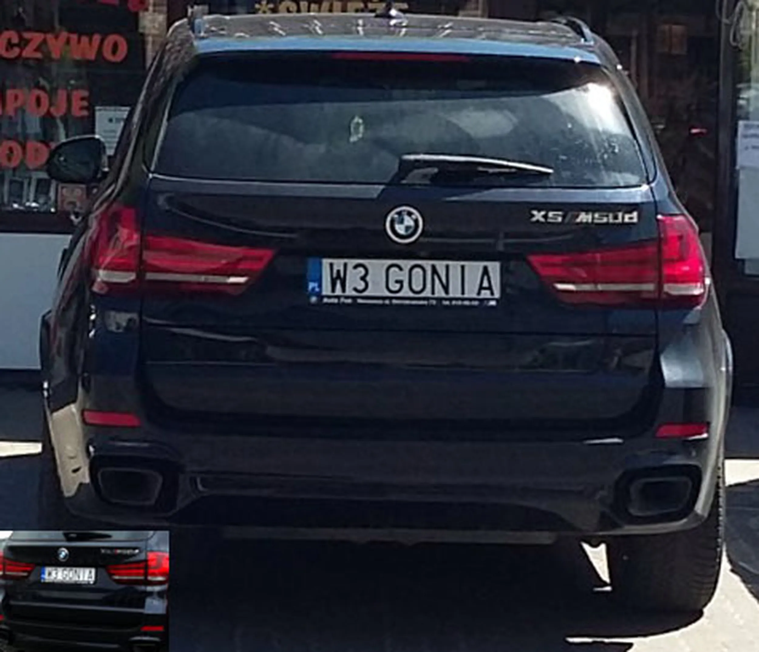 Fajny numer, blacha W3 GONIA