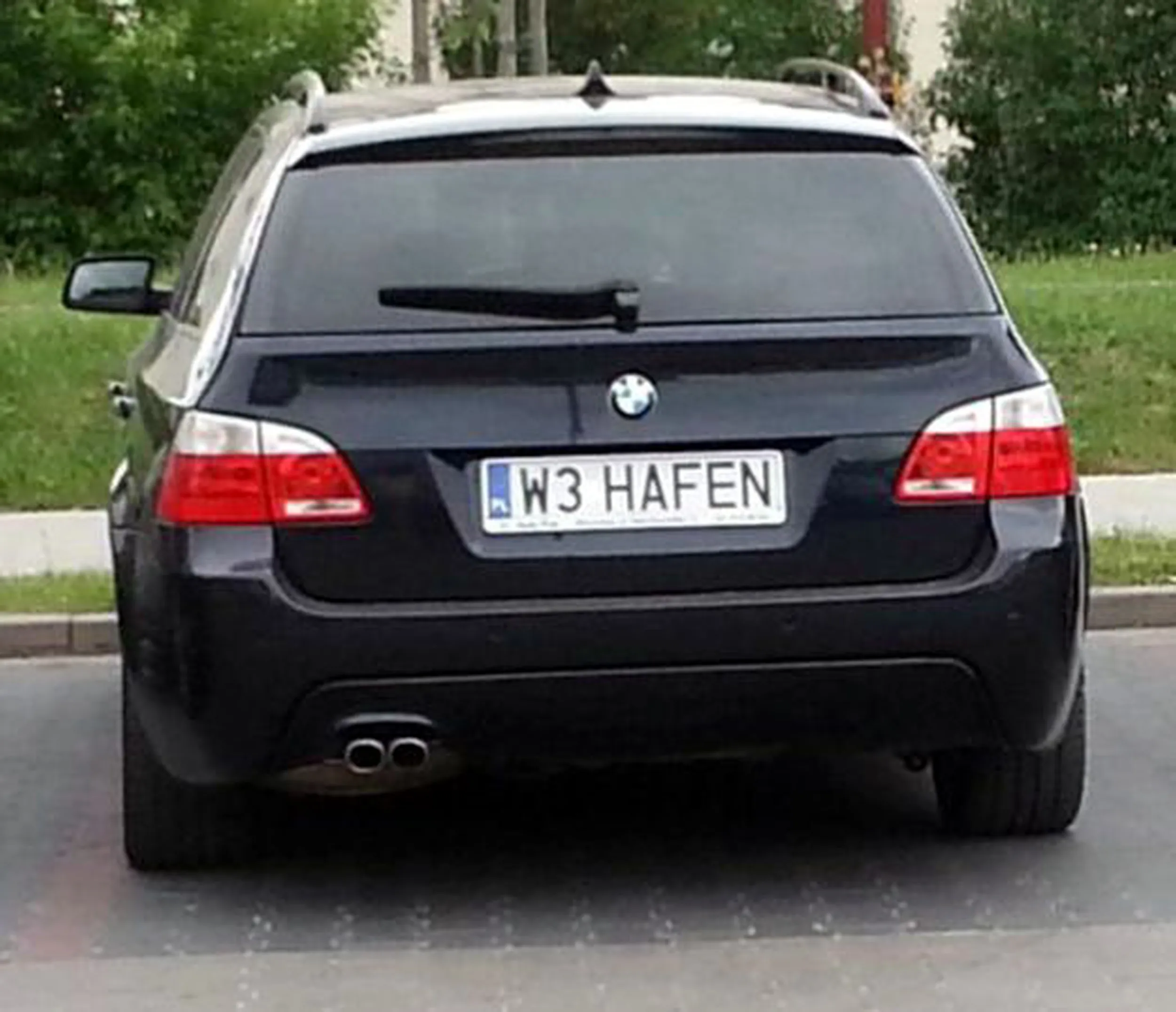 Fajny numer, blacha W3 HAFEN