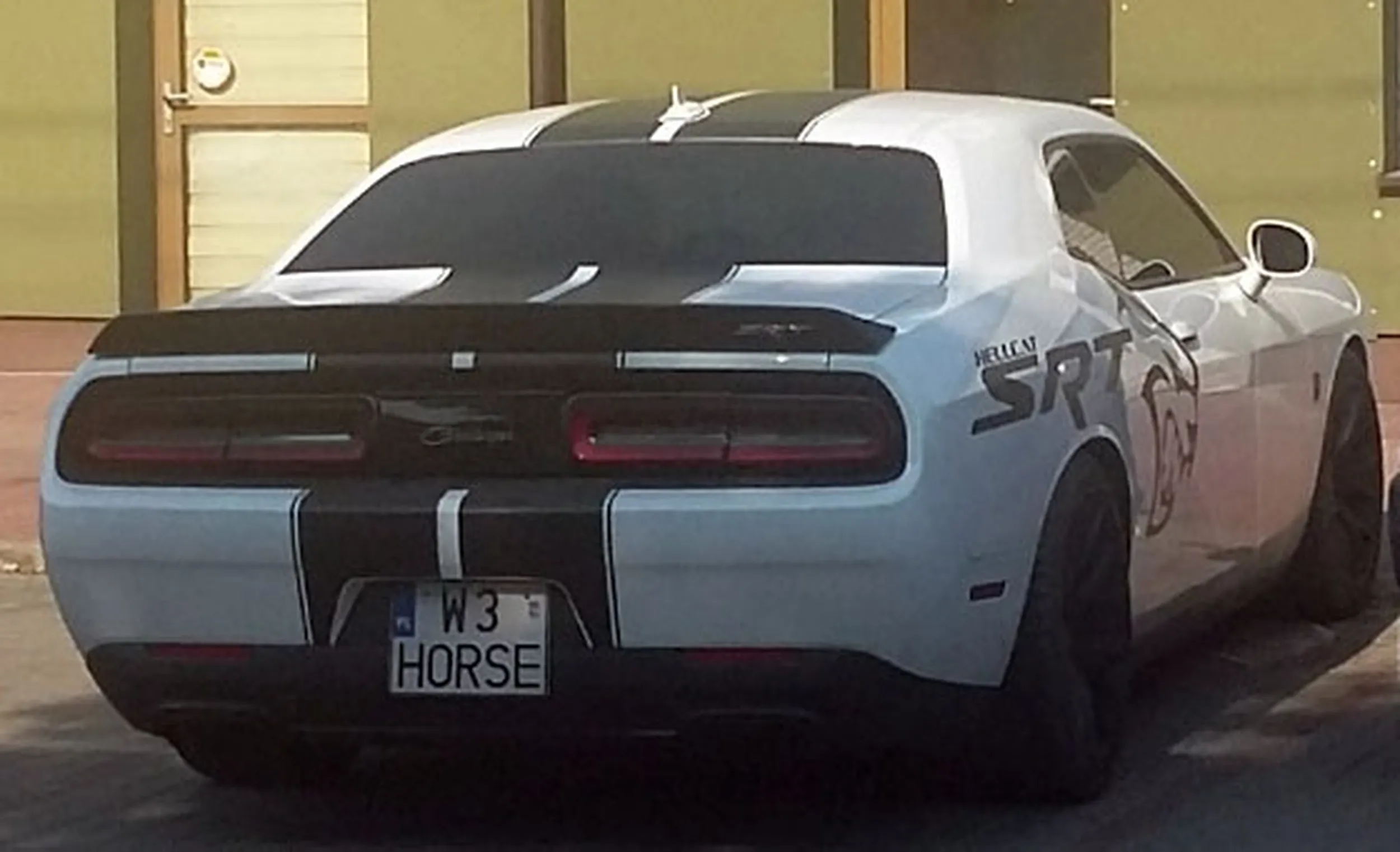 Fajny numer, blacha W3 HORSE