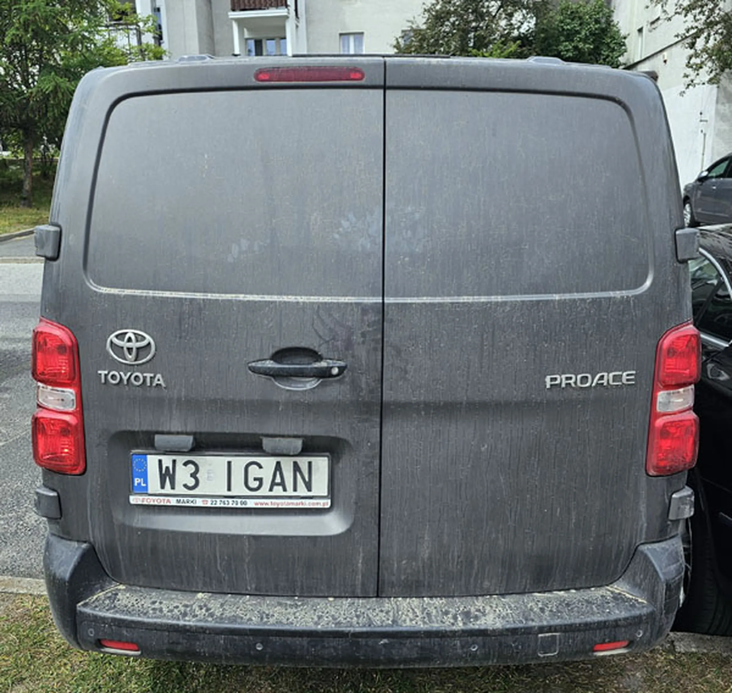 Fajny numer, blacha W3 IGAN