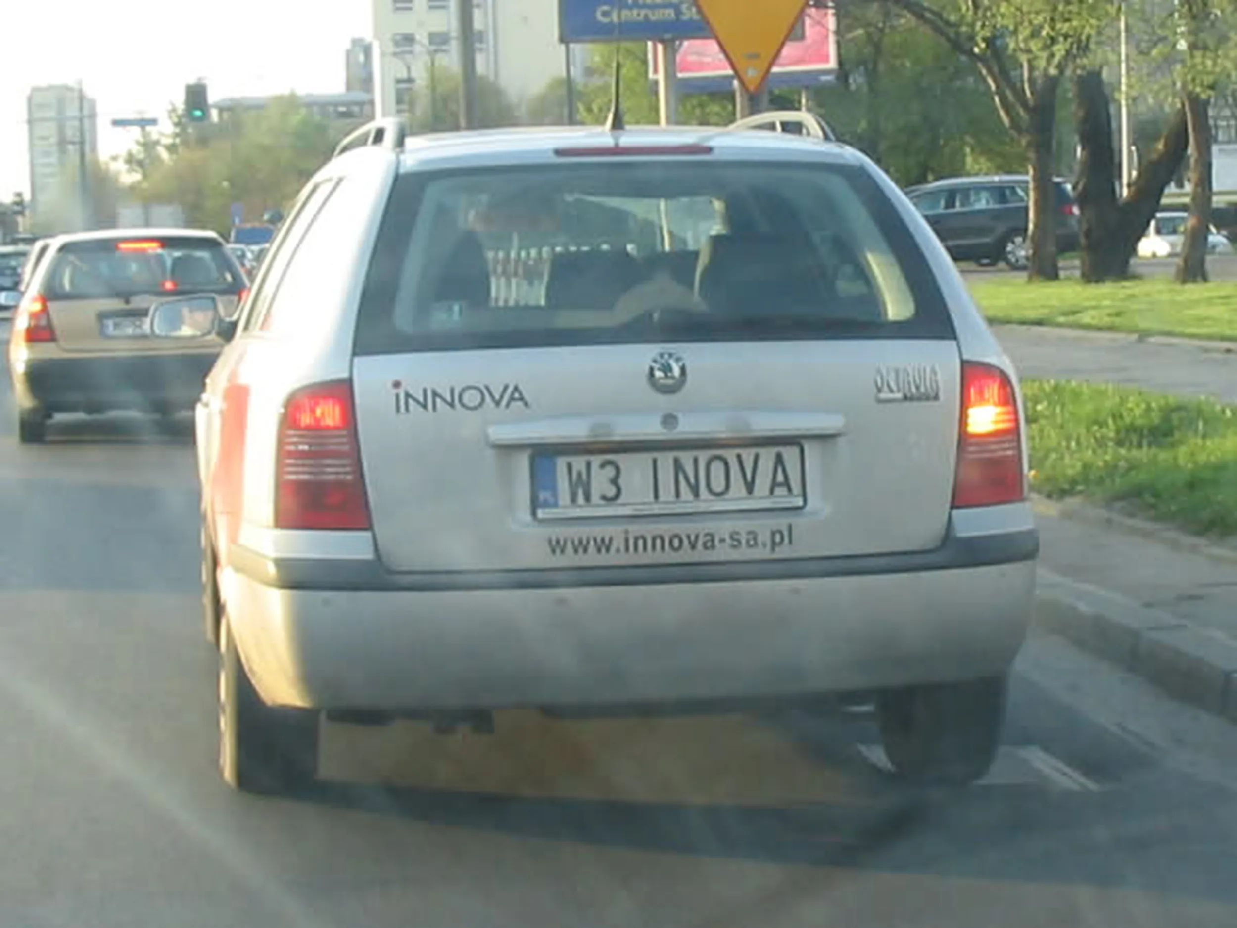 Fajny numer, blacha W3 INOVA