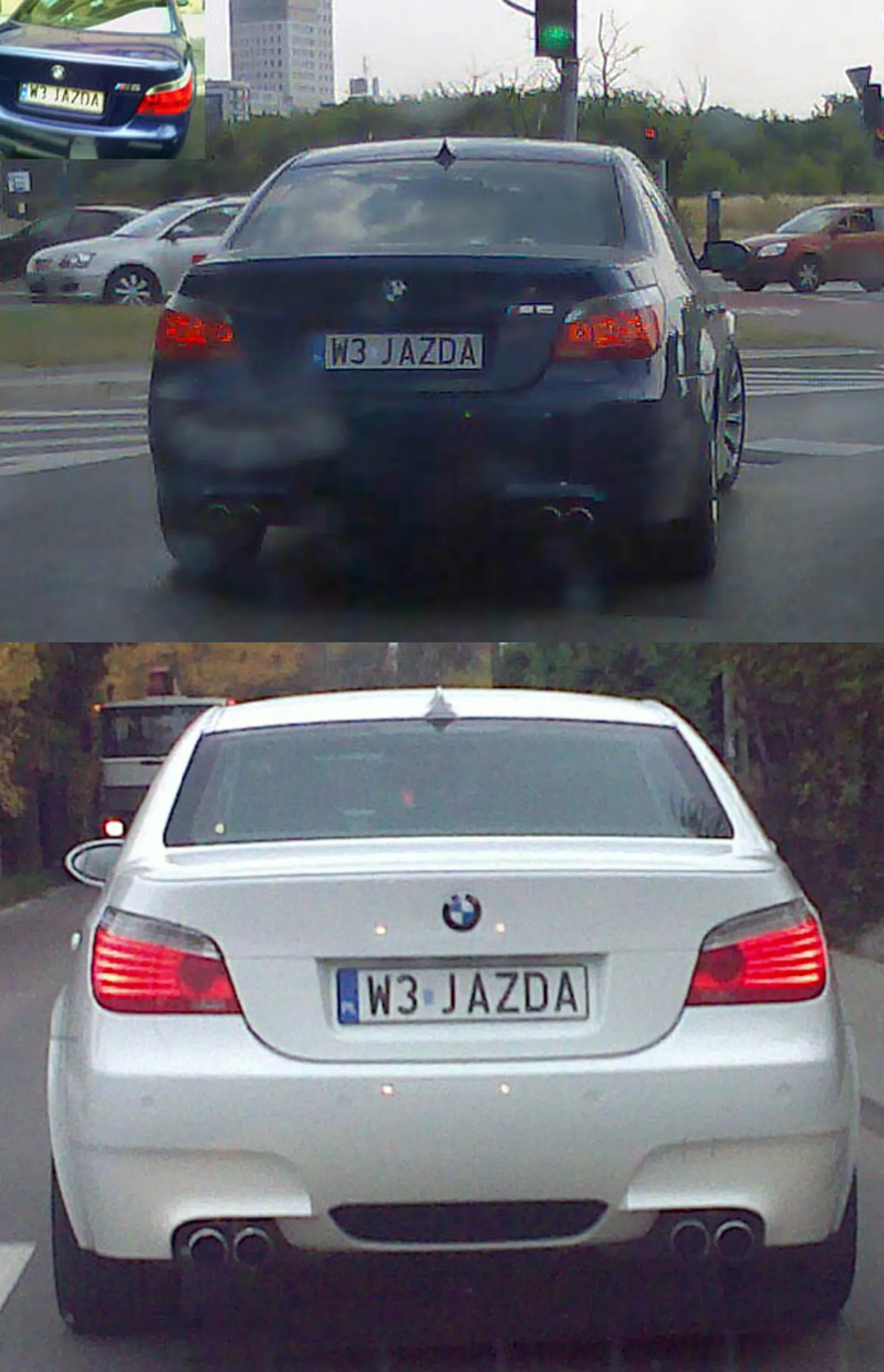 Fajny numer, blacha W3 JAZDA