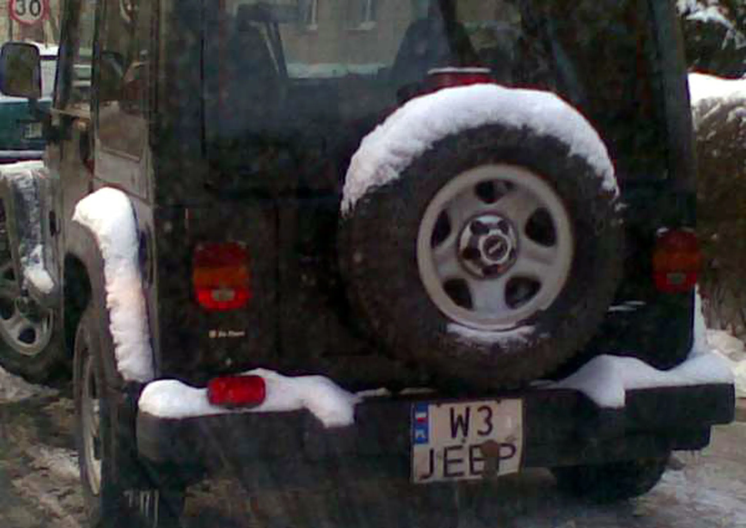 Fajny numer, blacha W3 JEEP