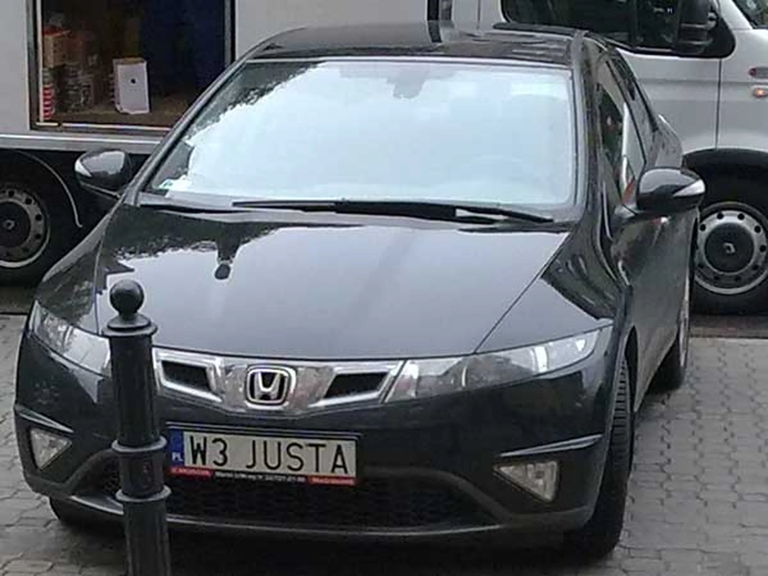 Fajny numer, blacha W3 JUSTA