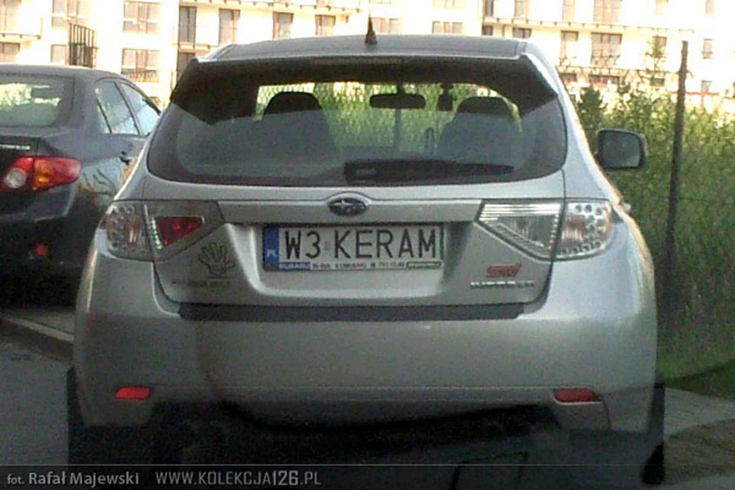 Fajny numer, blacha W3 KERAM