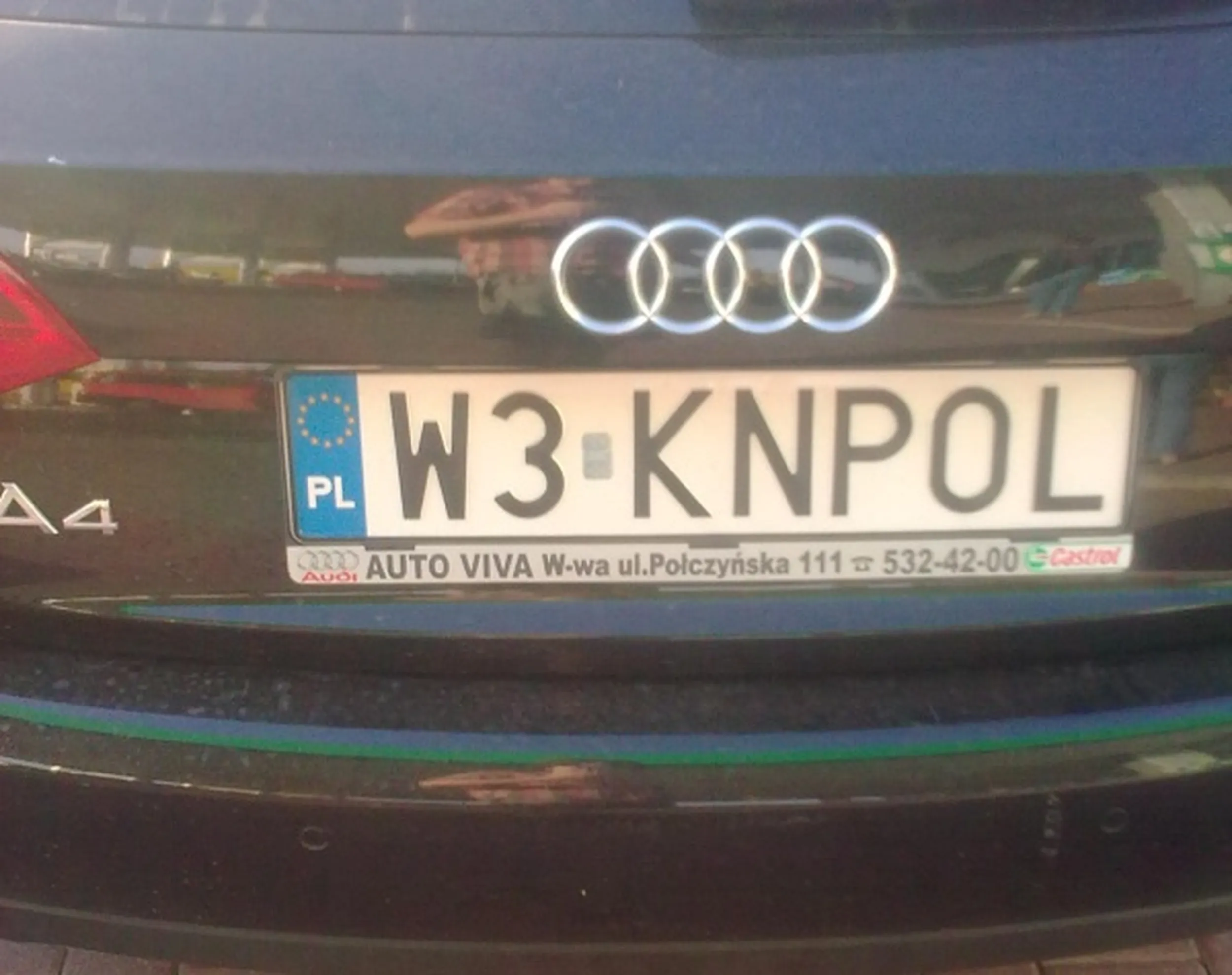 Fajny numer, blacha W3 KNPOL