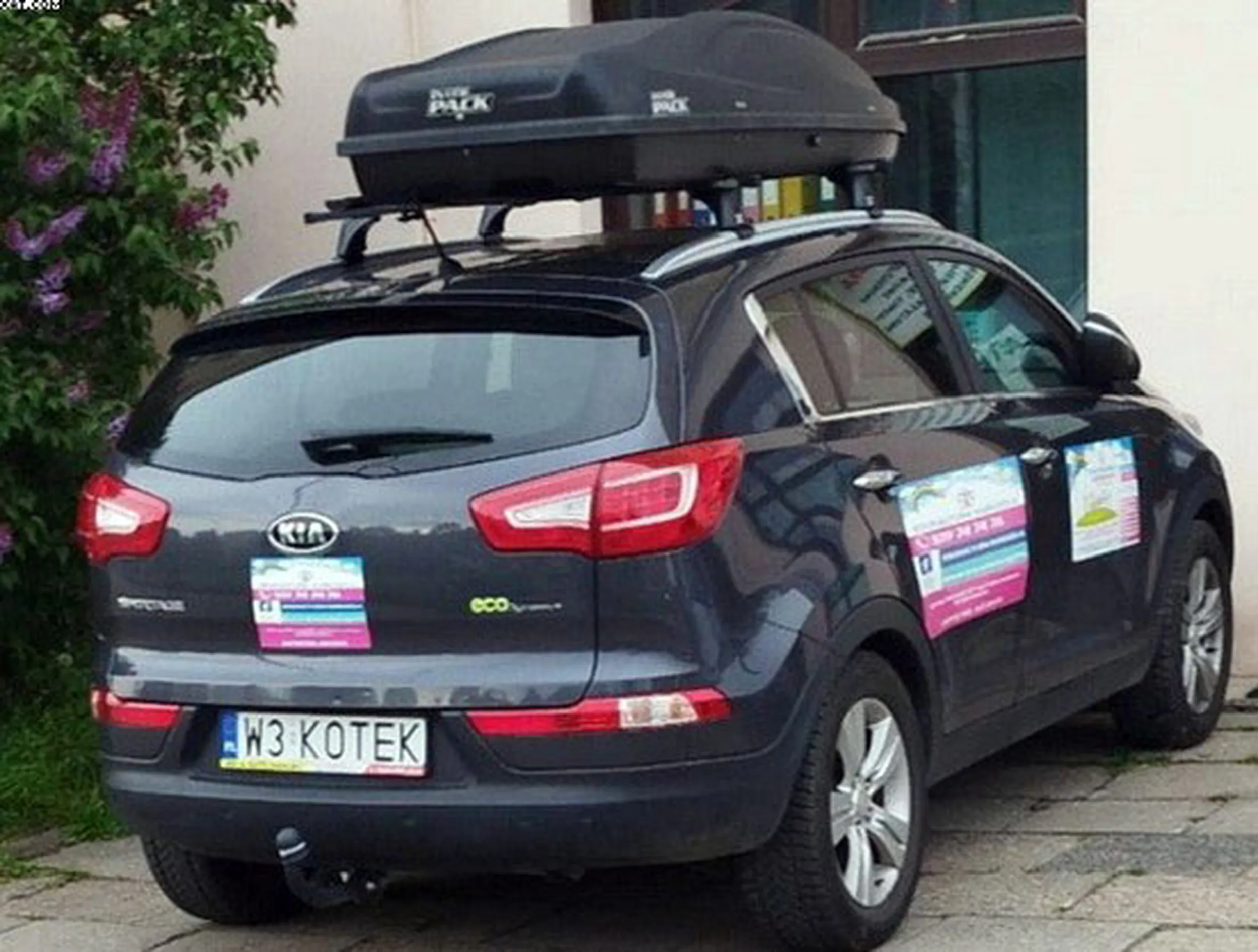 Fajny numer, blacha W3 KOTEK