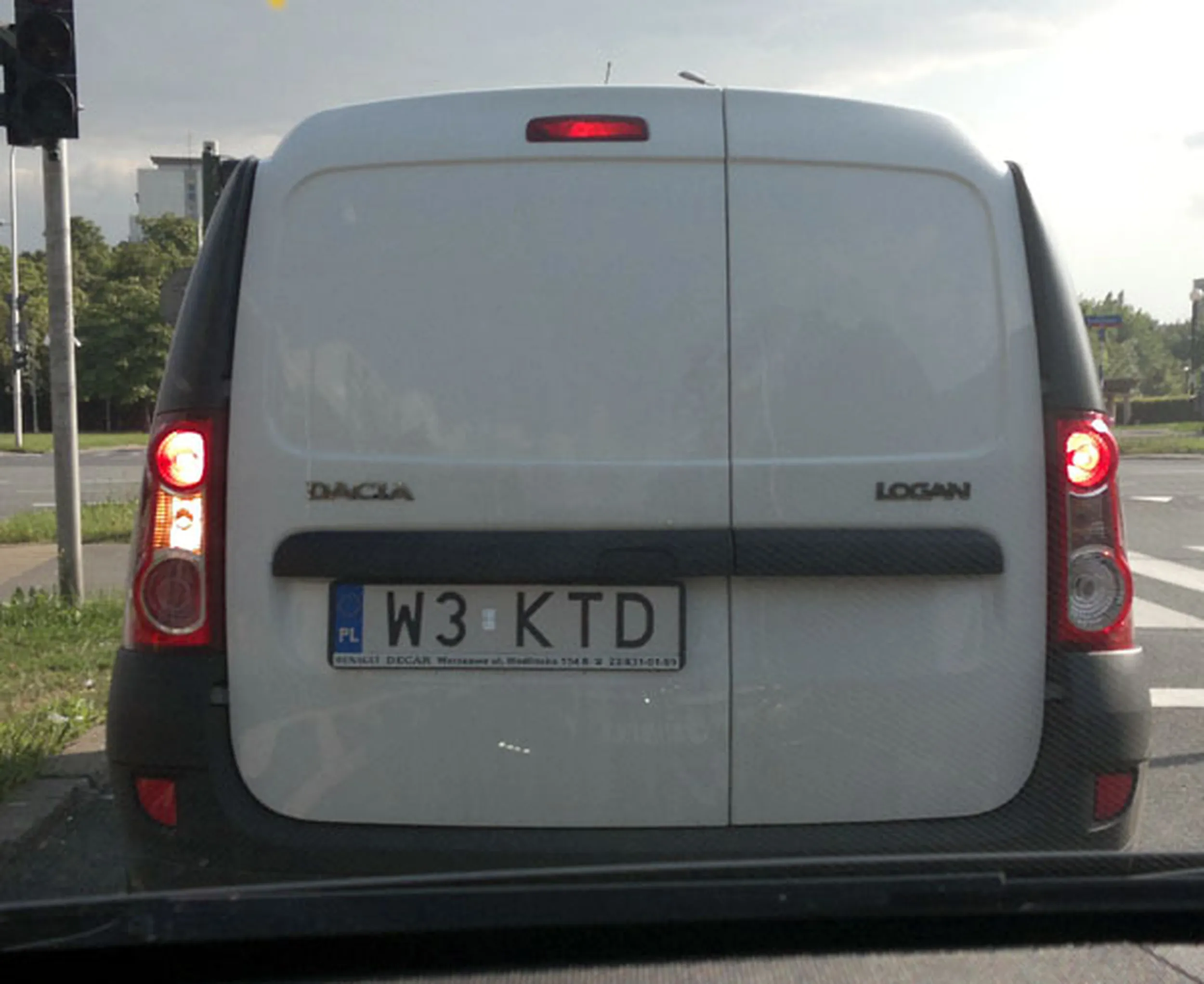 Fajny numer, blacha W3 KTD