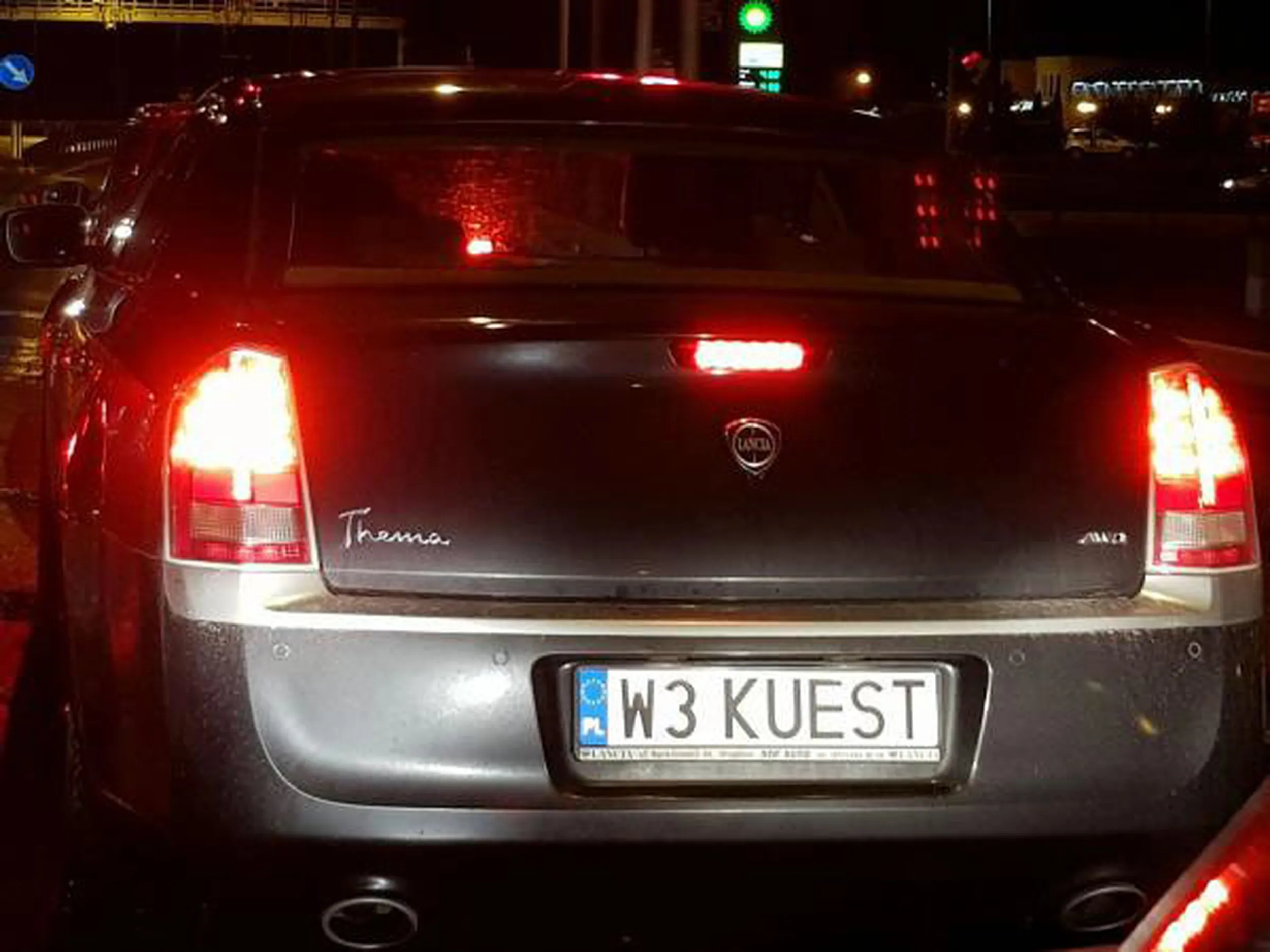 Fajny numer, blacha W3 KUEST