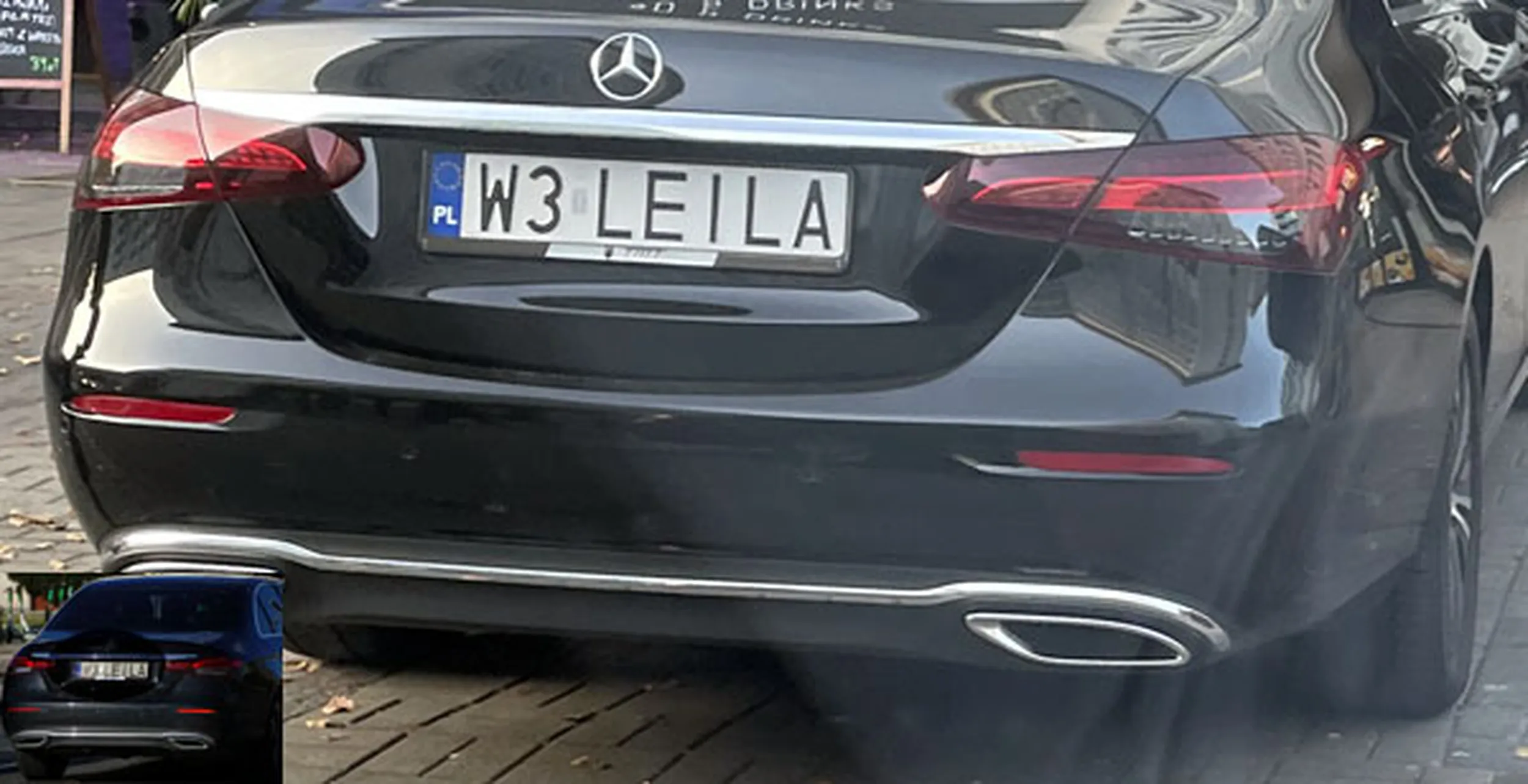 Fajny numer, blacha W3 LEILA