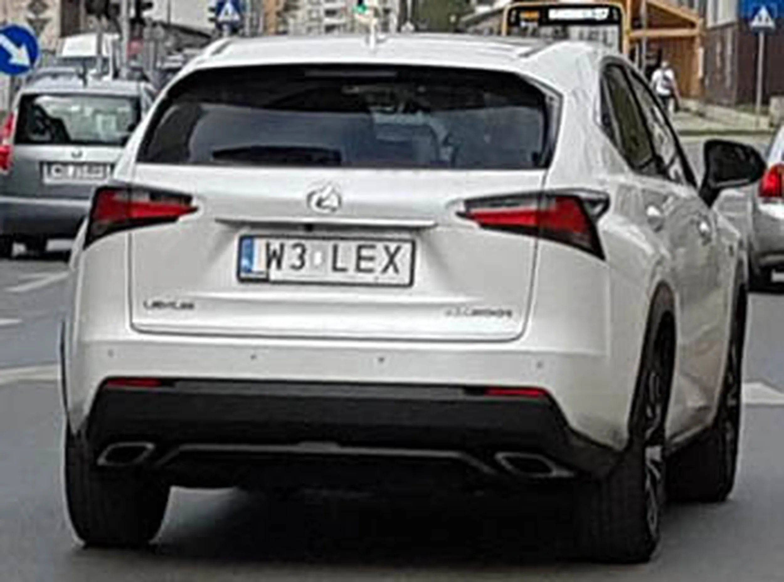 Fajny numer, blacha W3 LEX