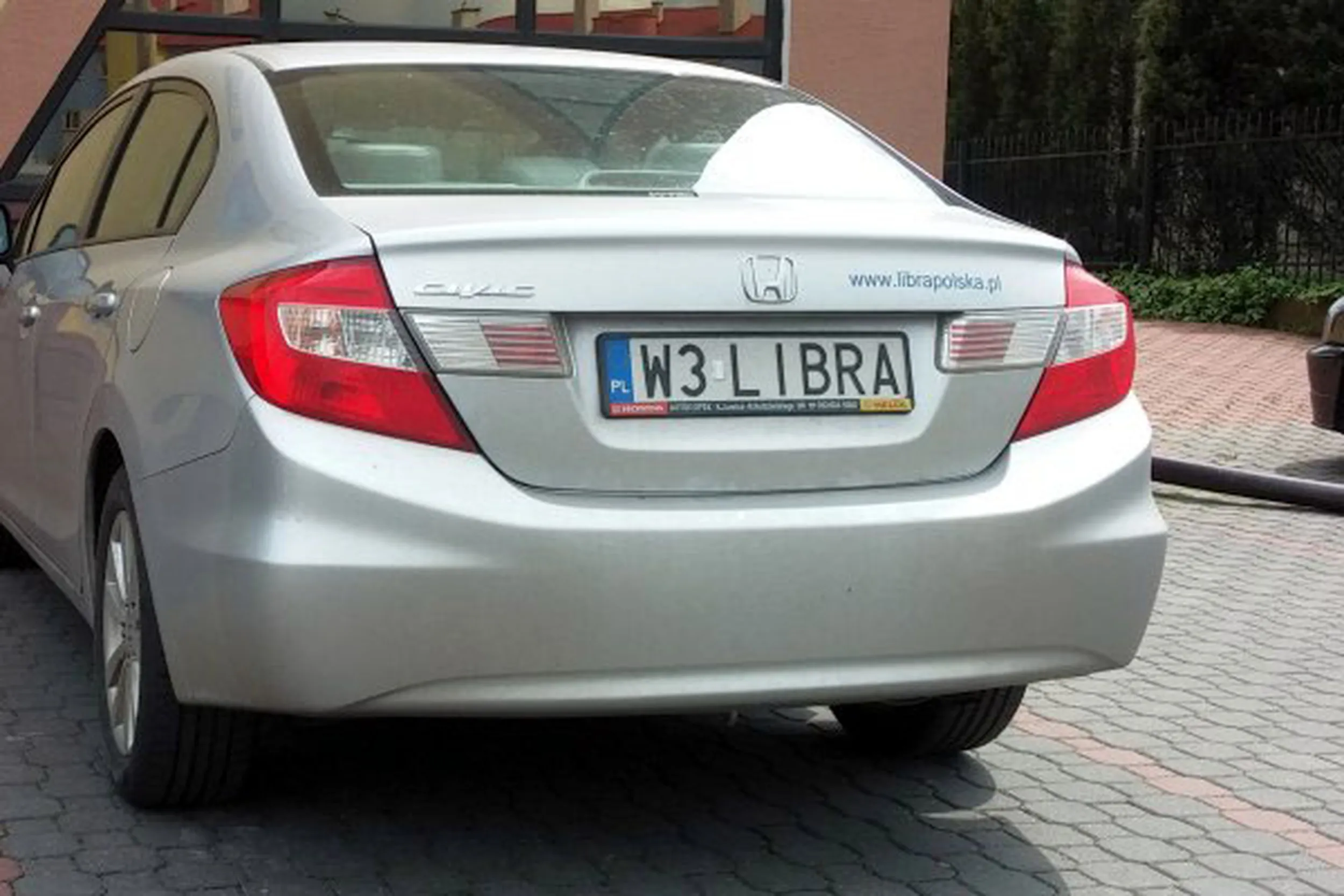 Fajny numer, blacha W3 LIBRA