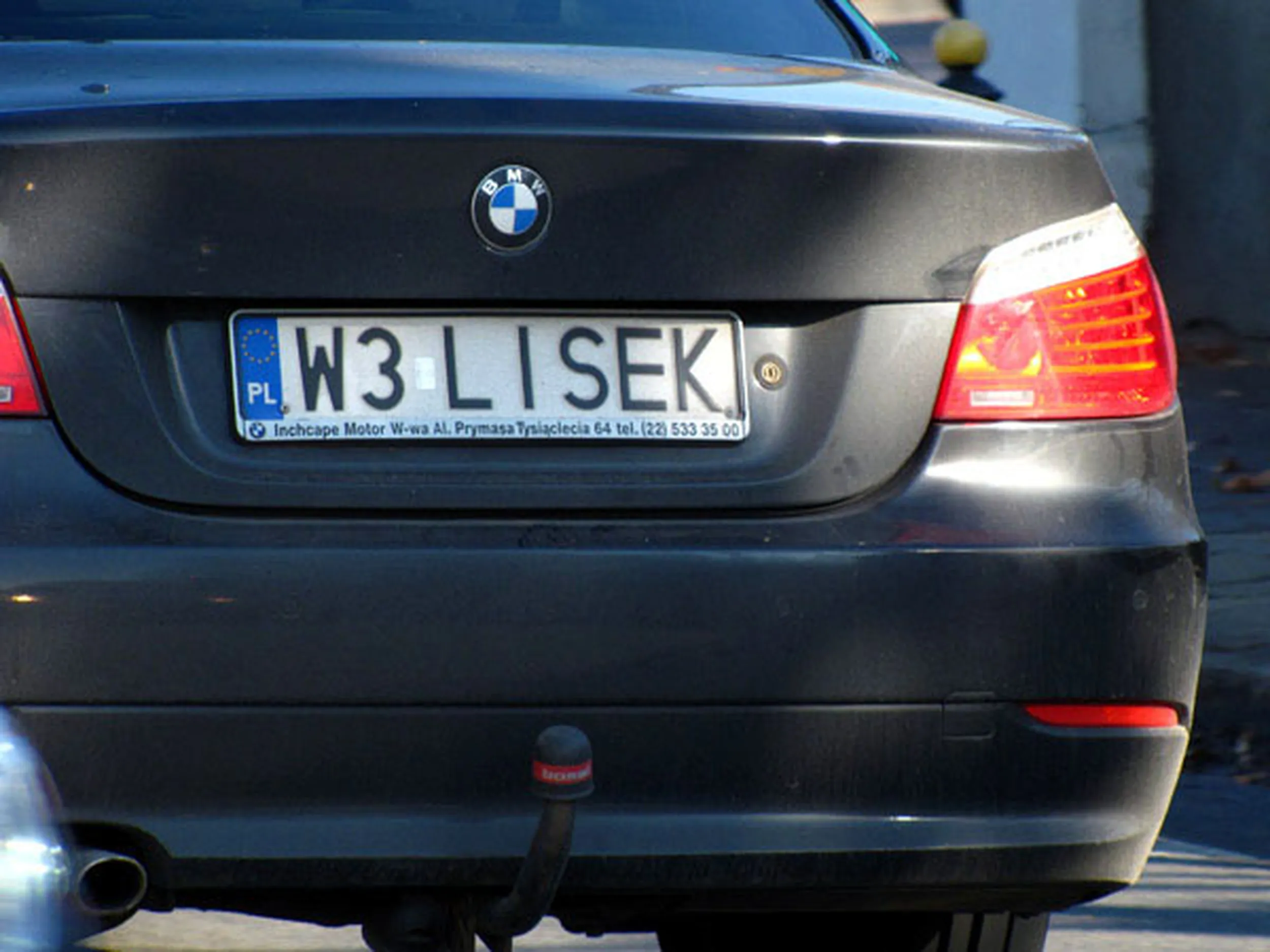 Fajny numer, blacha W3 LISEK