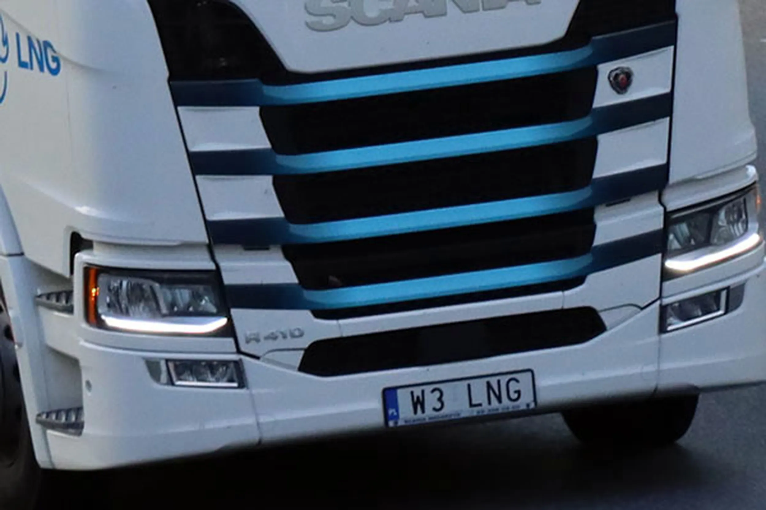 Fajny numer, blacha W3 LNG