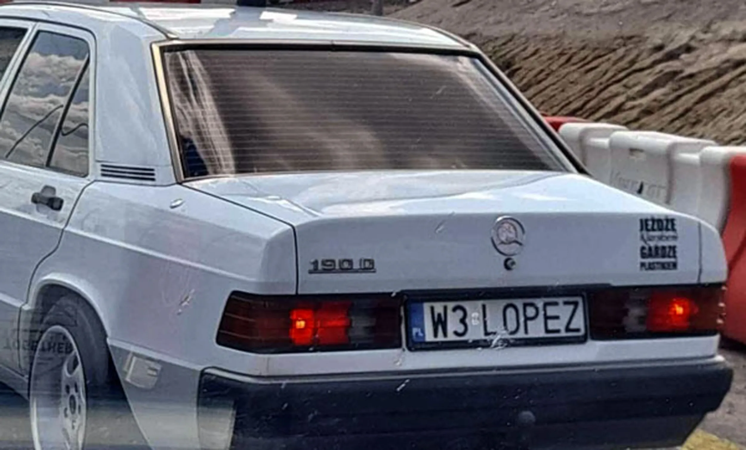 Fajny numer, blacha W3 LOPEZ