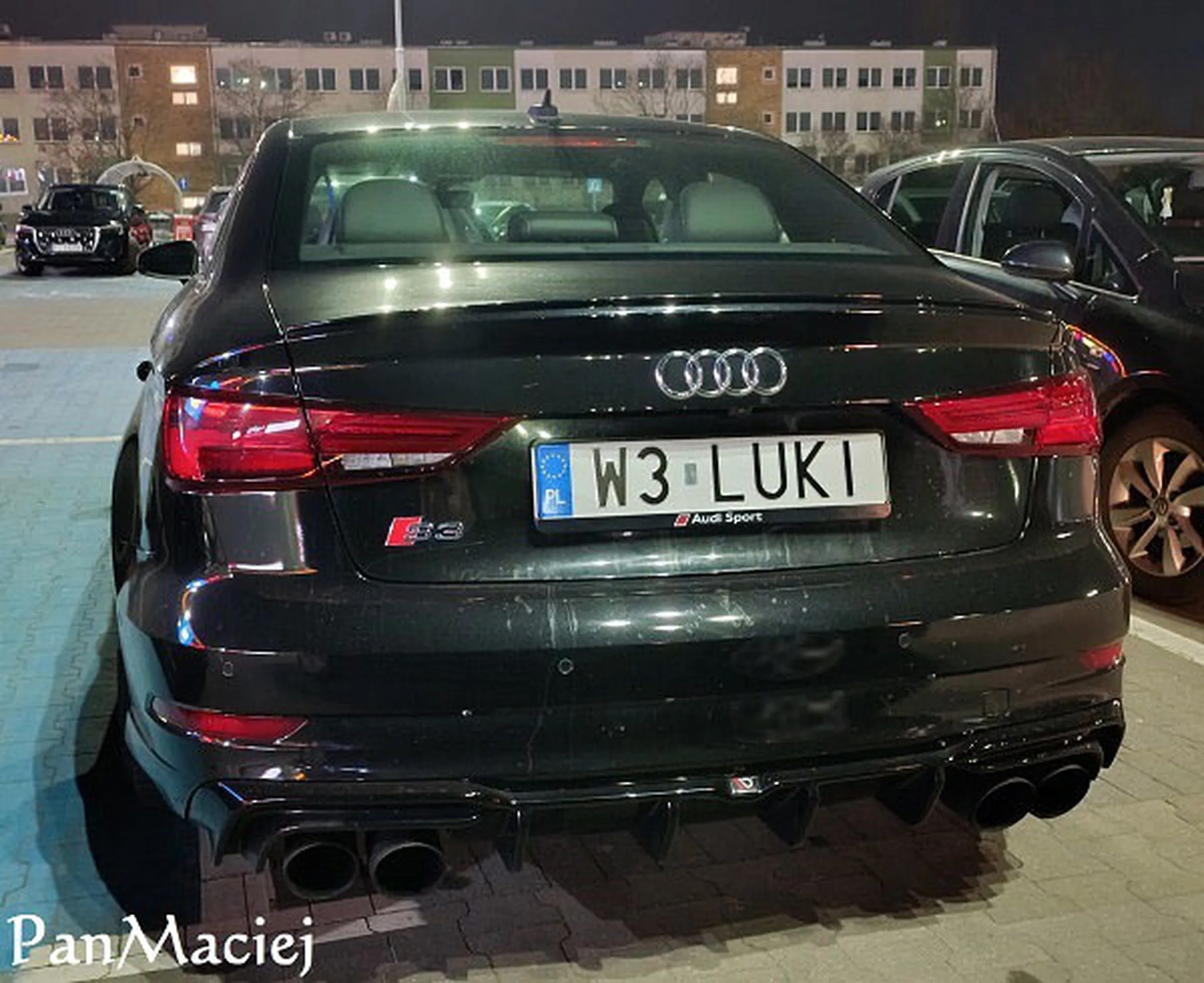 Fajny numer, blacha W3 LUKI