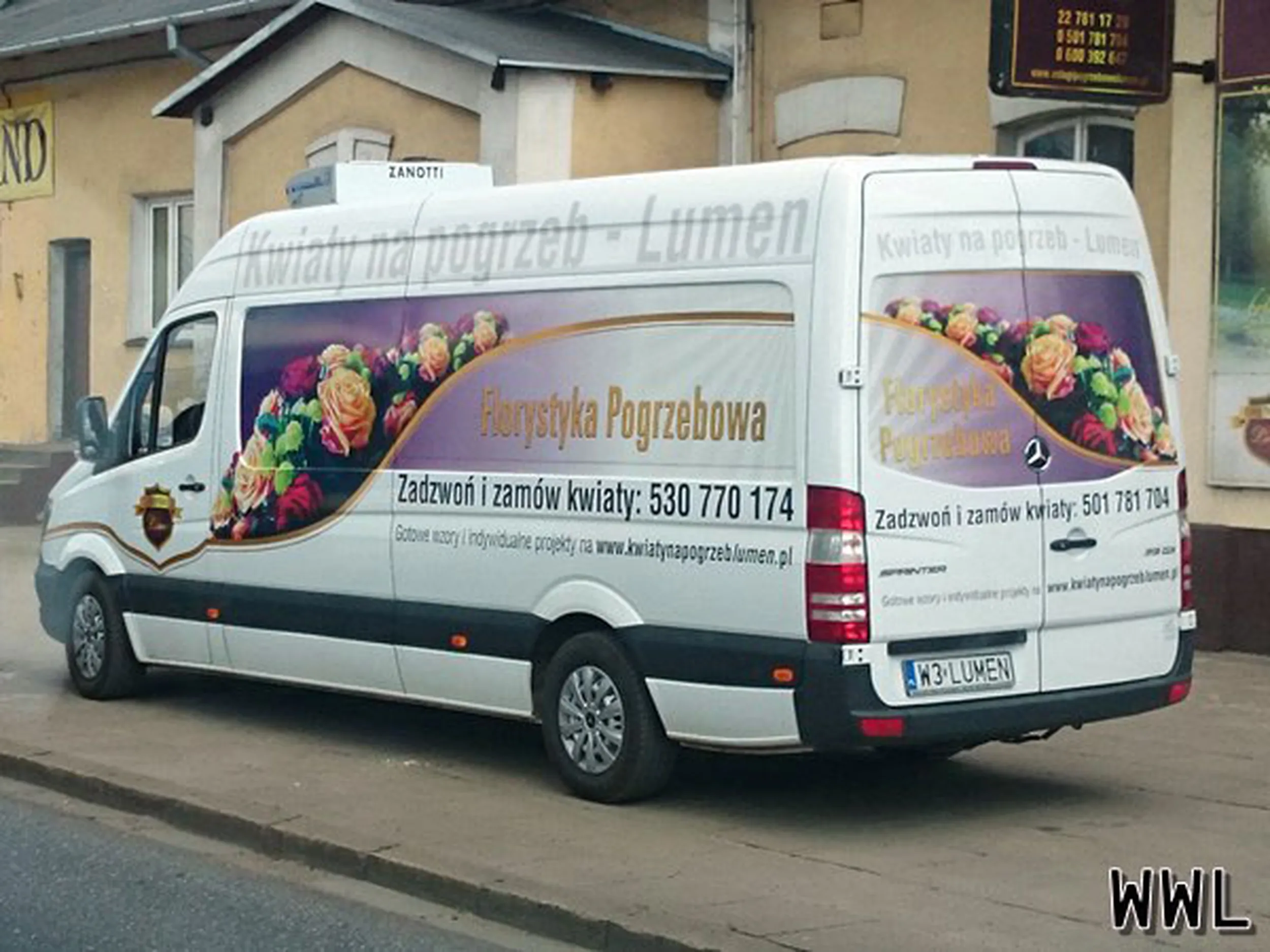 Fajny numer, blacha W3 LUMEN