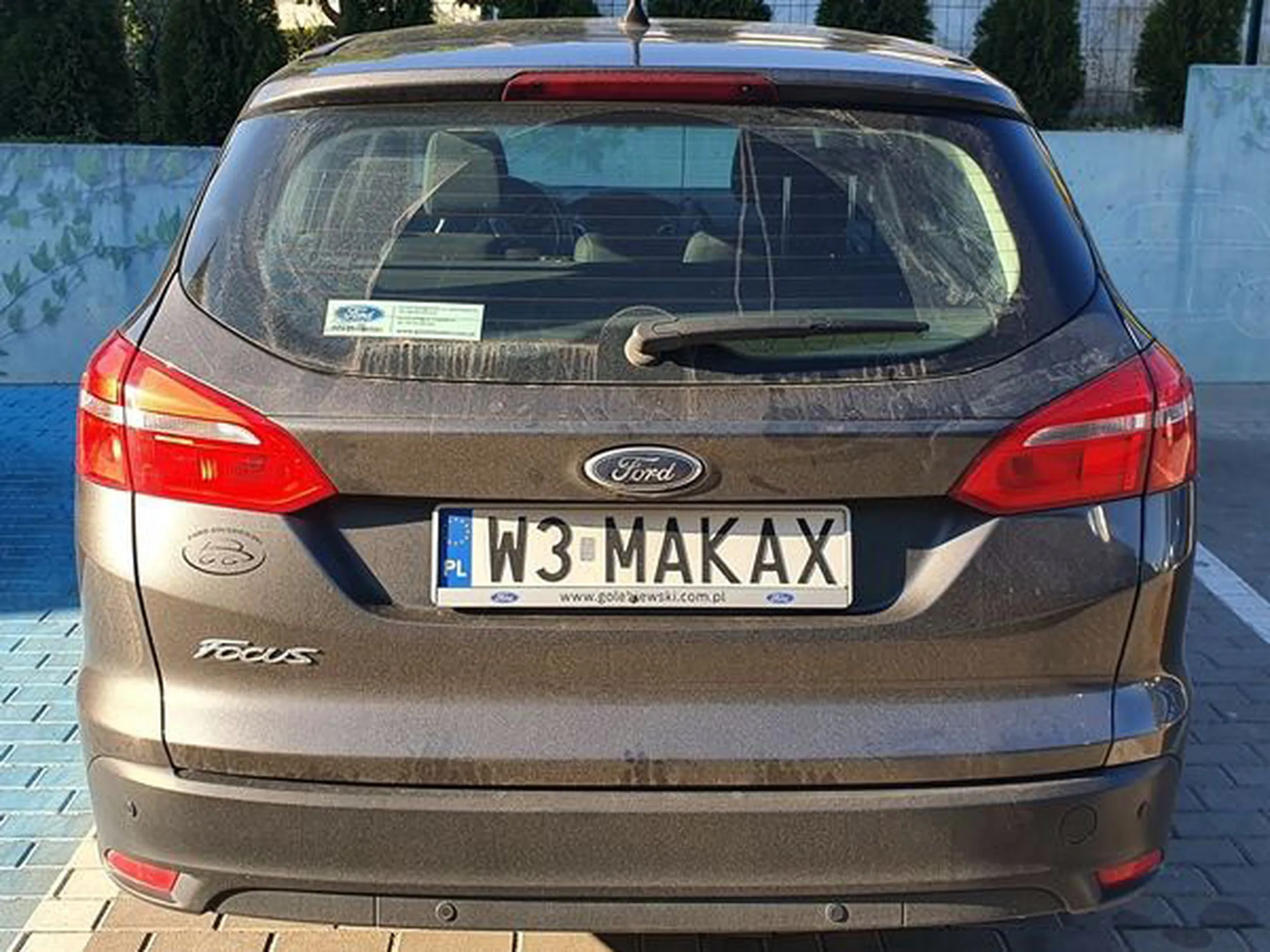 Fajny numer, blacha W3 MAKAX