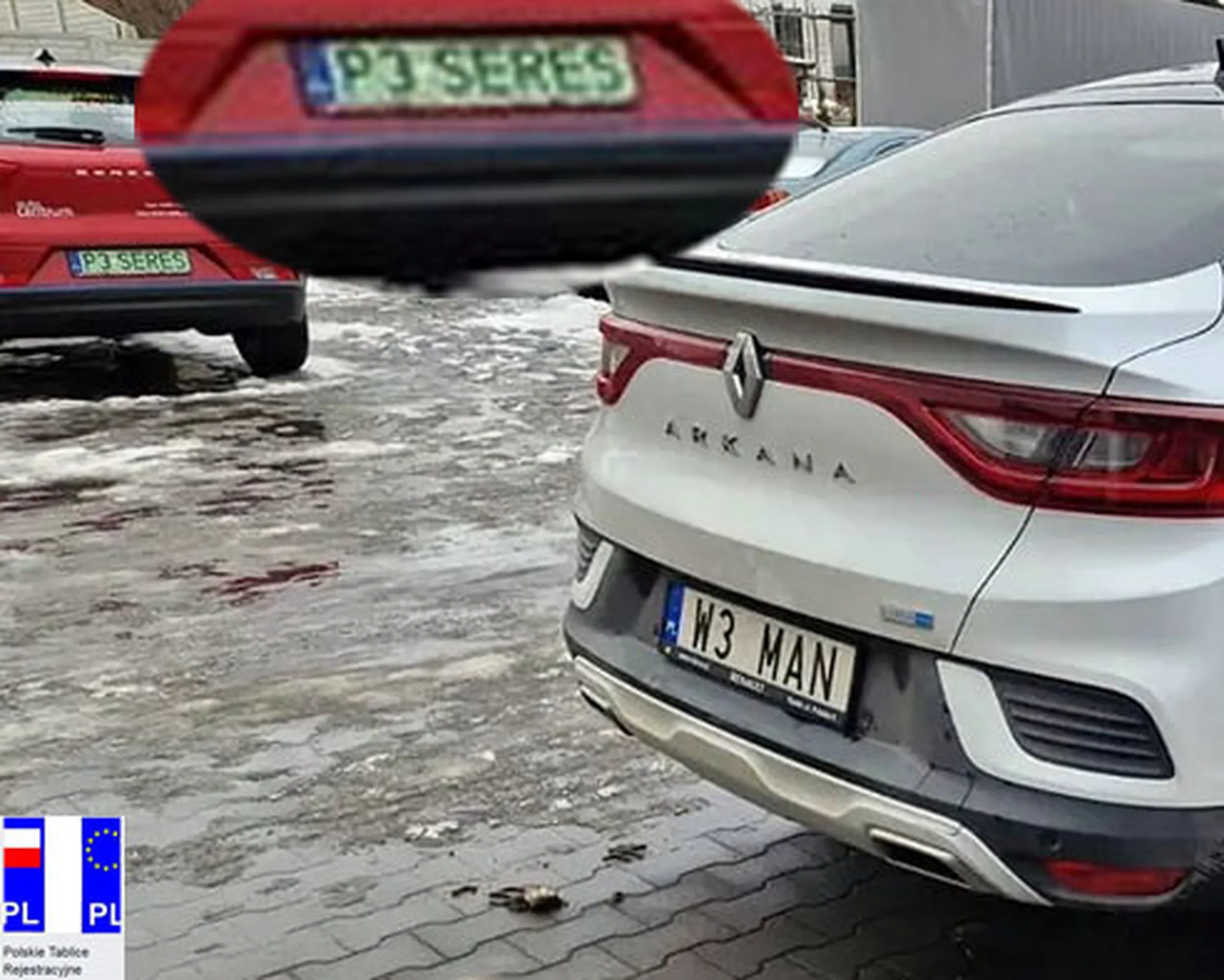 Fajny numer, blacha W3 MAN