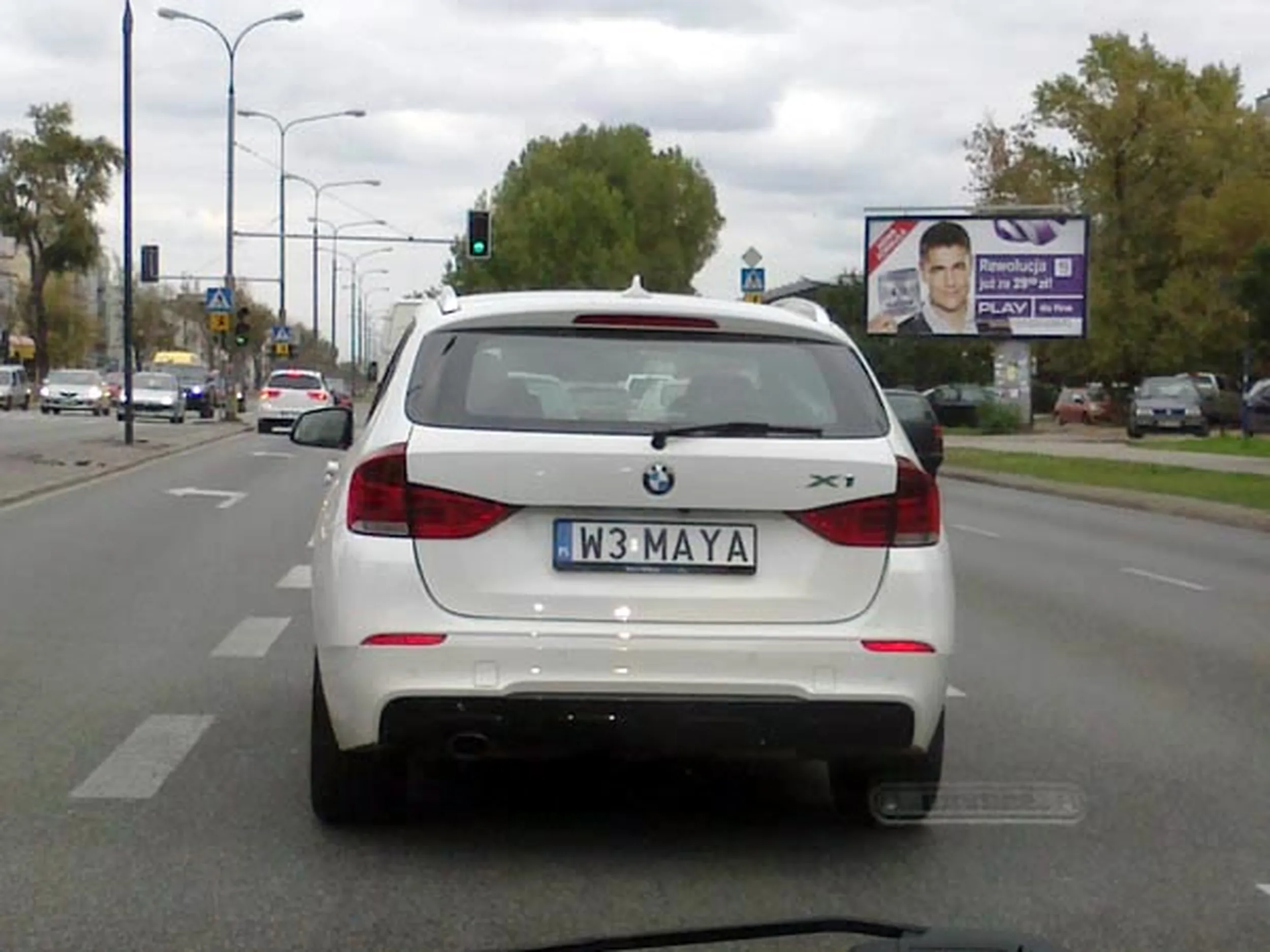 Fajny numer, blacha W3 MAYA