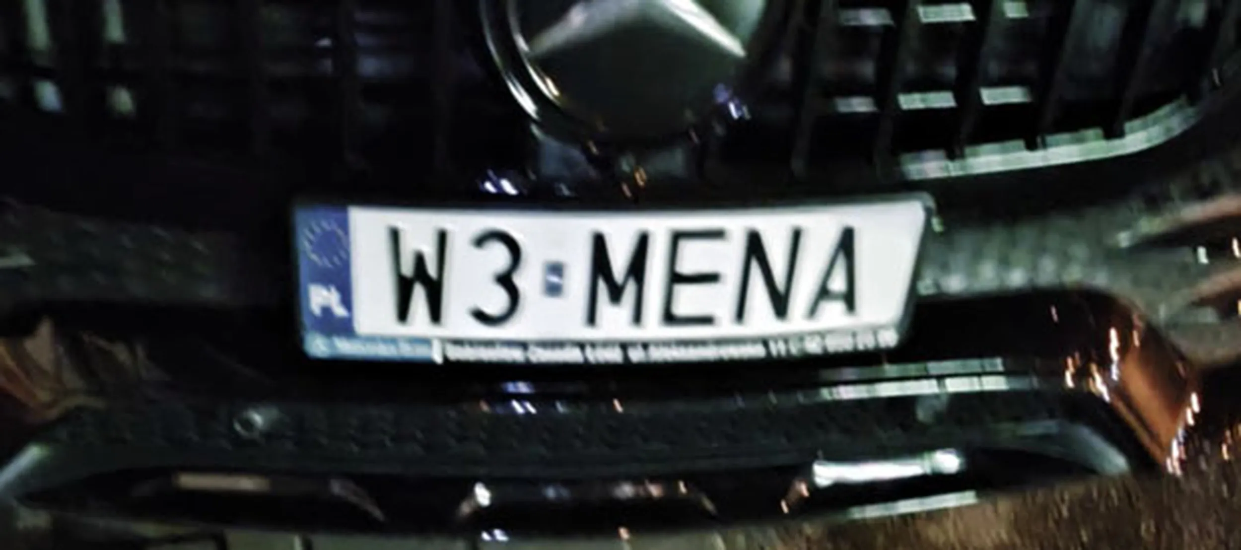 Fajny numer, blacha W3 MENA