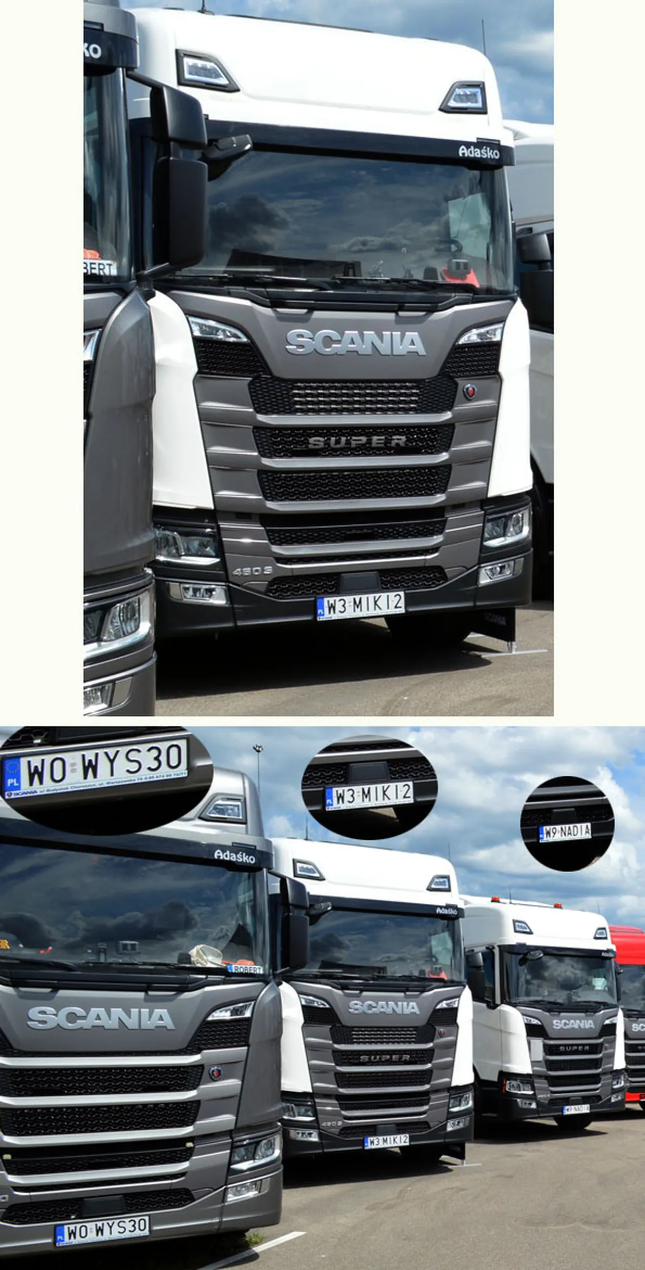 Fajny numer, blacha W3 MIKI2