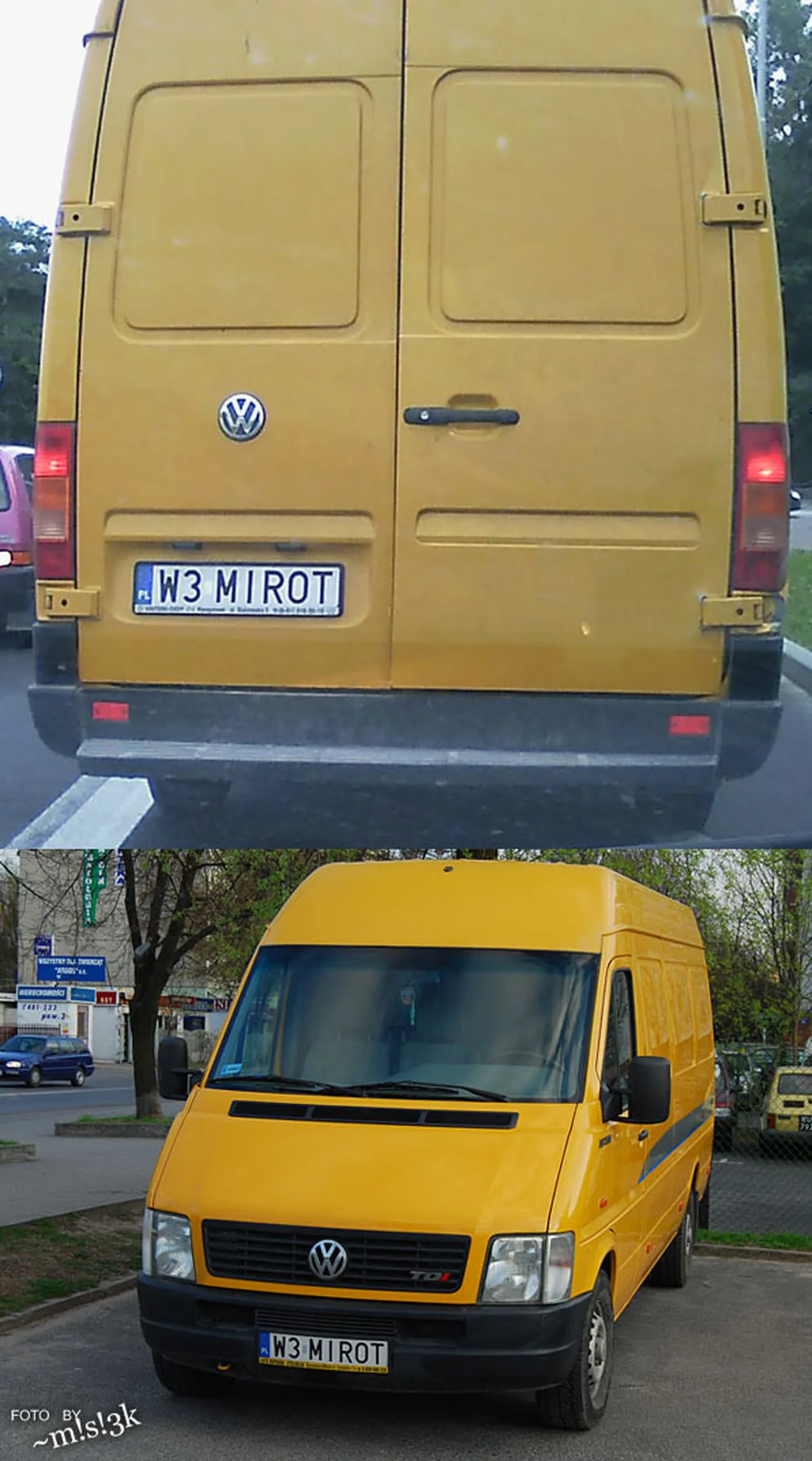 Fajny numer, blacha W3 MIROT