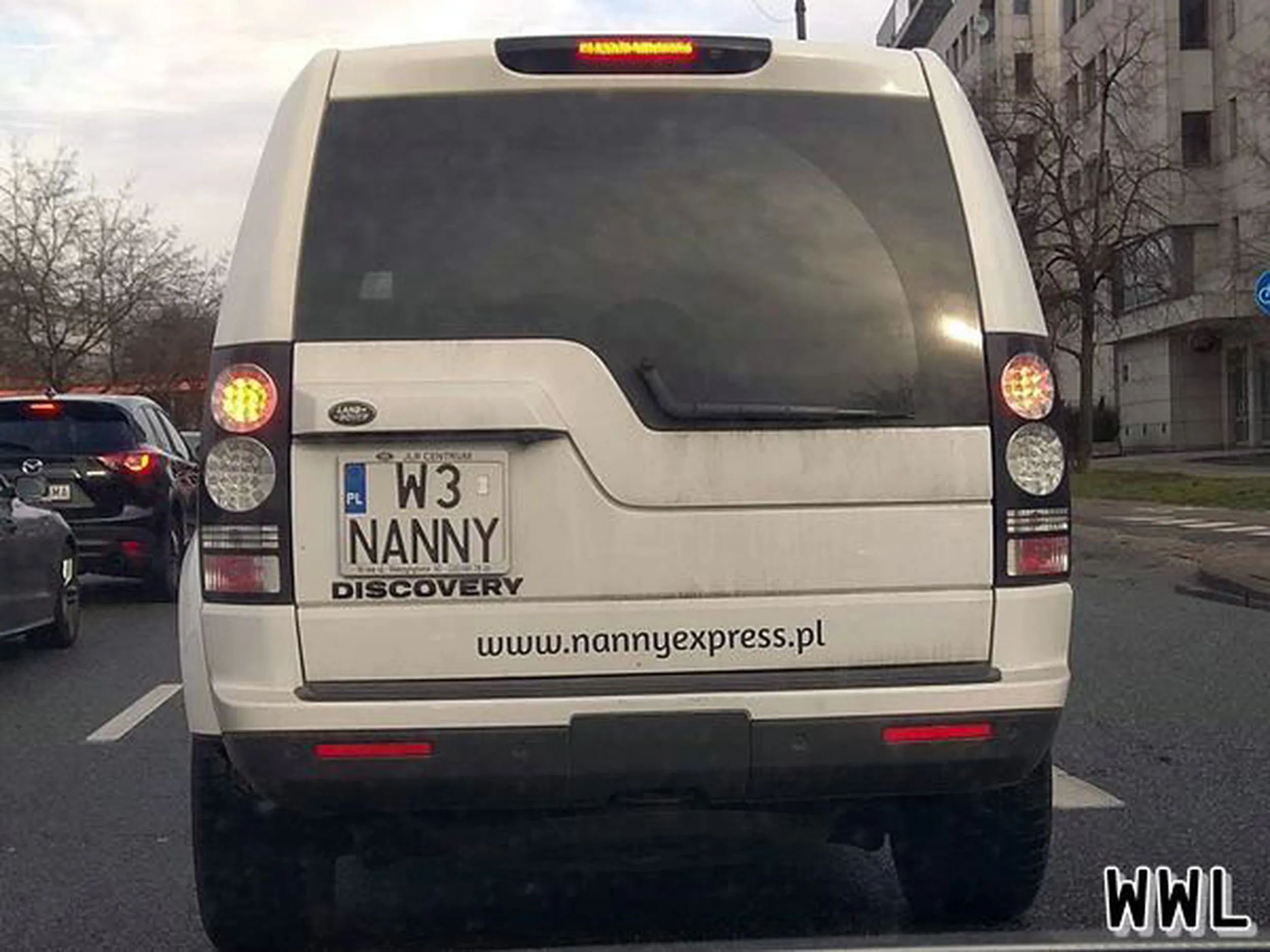 Fajny numer, blacha W3 NANNY