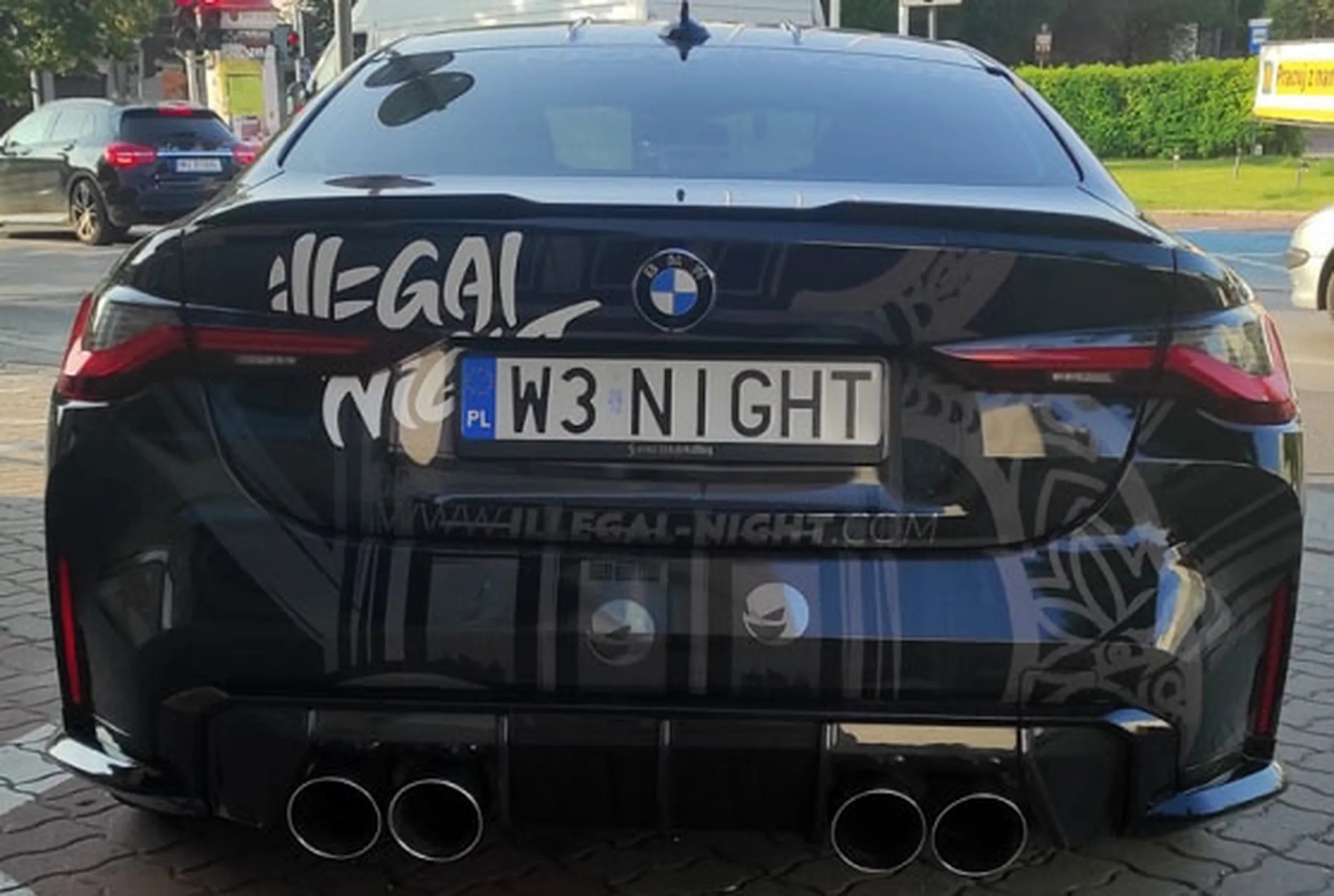 Fajny numer, blacha W3 NIGHT