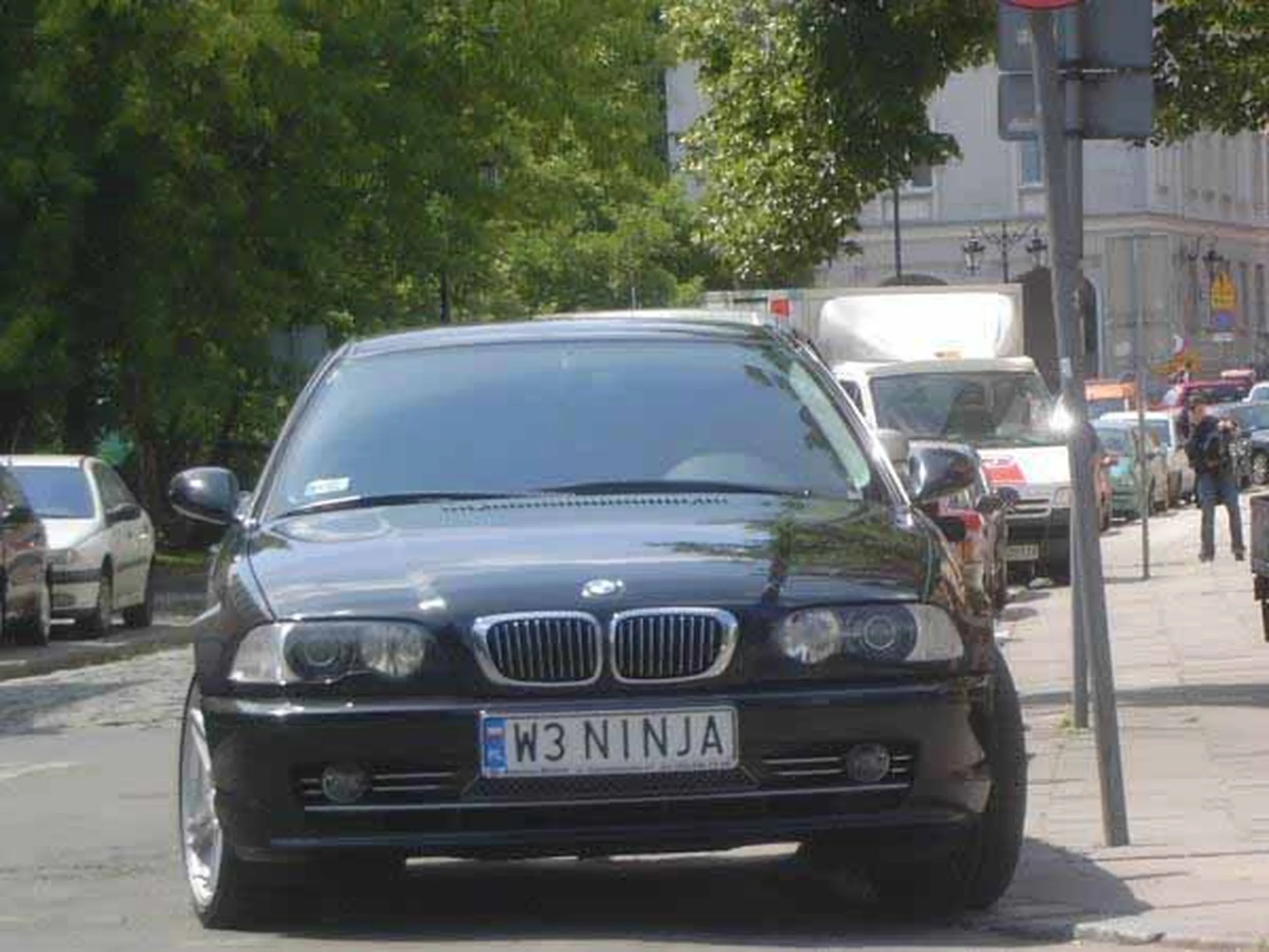 Fajny numer, blacha W3 NINJA