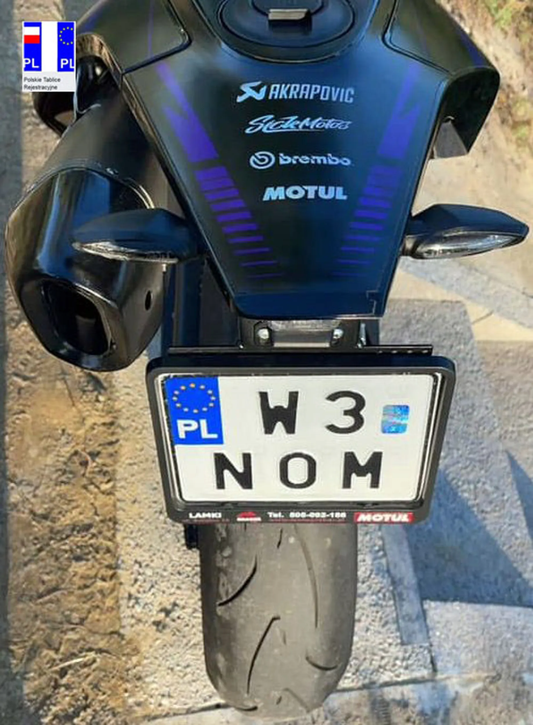 Fajny numer, blacha W3 NOM