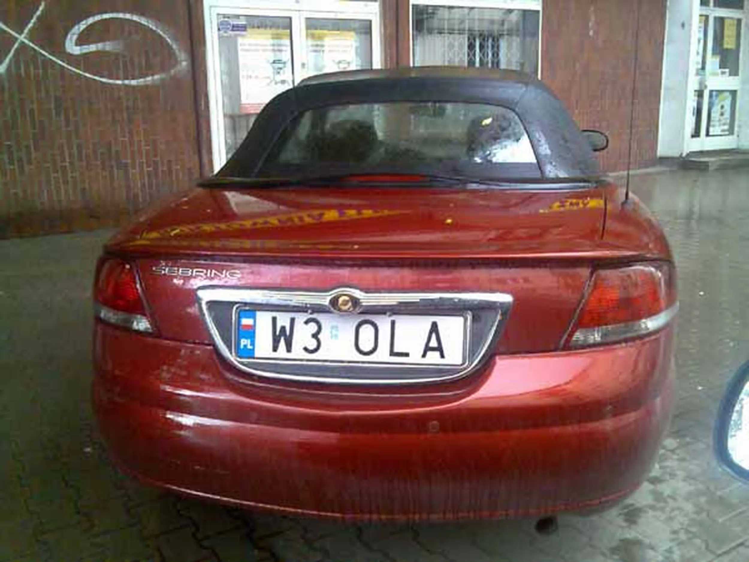 Fajny numer, blacha W3 OLA