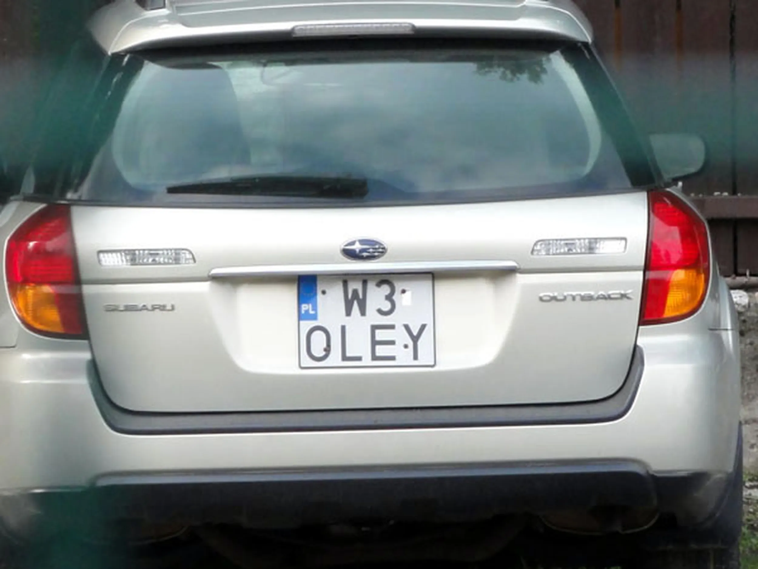 Fajny numer, blacha W3 OLEY