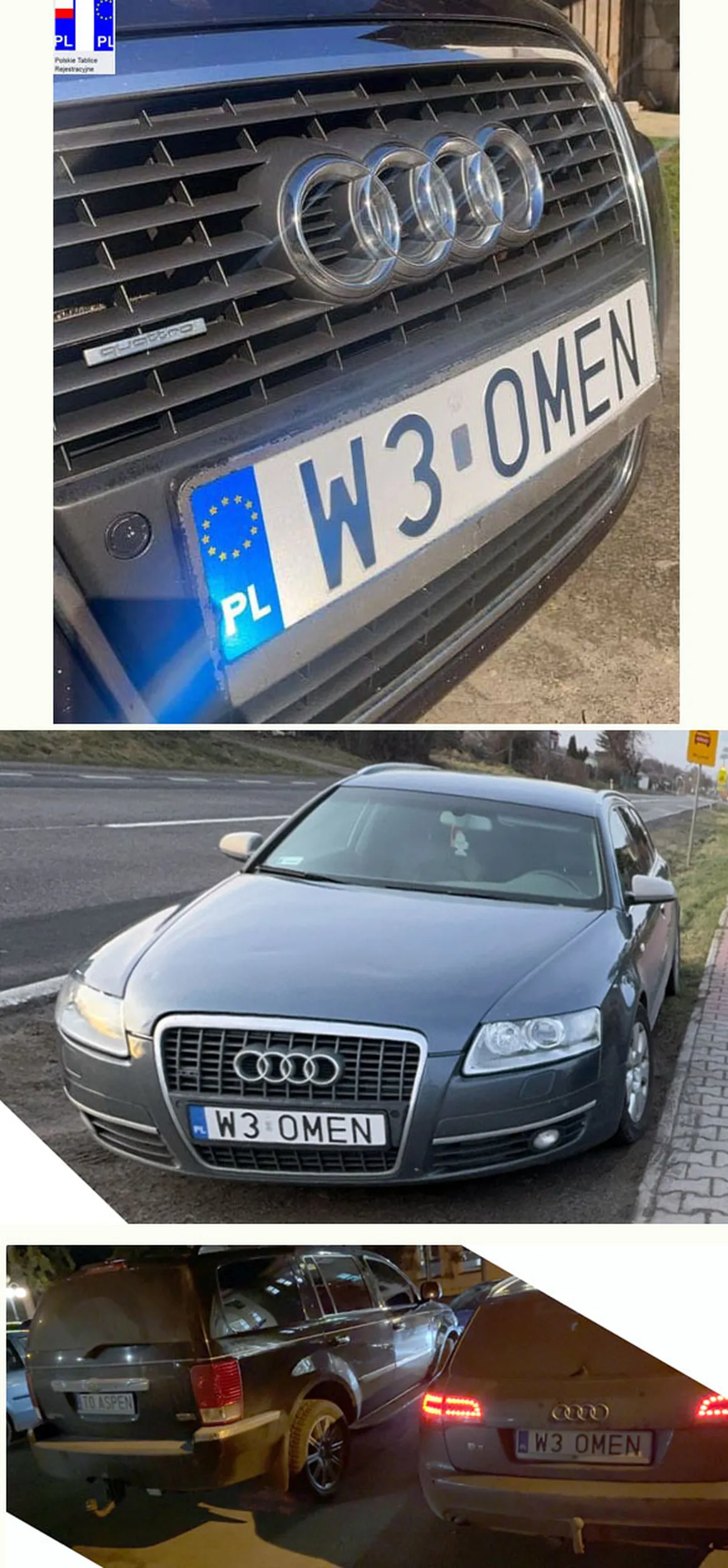 Fajny numer, blacha W3 OMEN